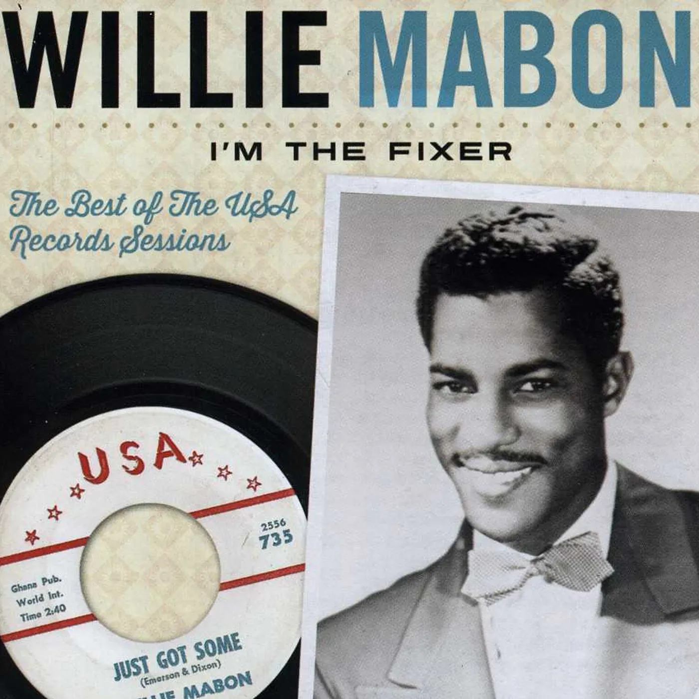 Willie Mabon IM THE FIXER: THE BEST OF THE U.S.A. SESSIONS CD