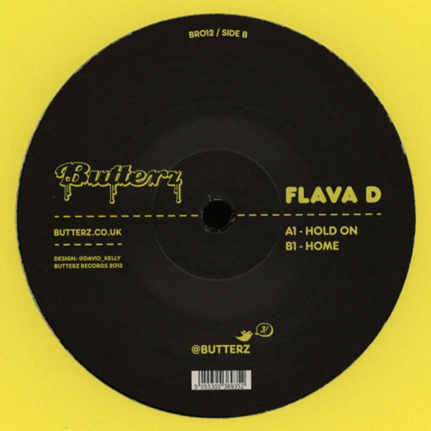 Flava D HOME / HOLD ON (VIP) Vinyl Record