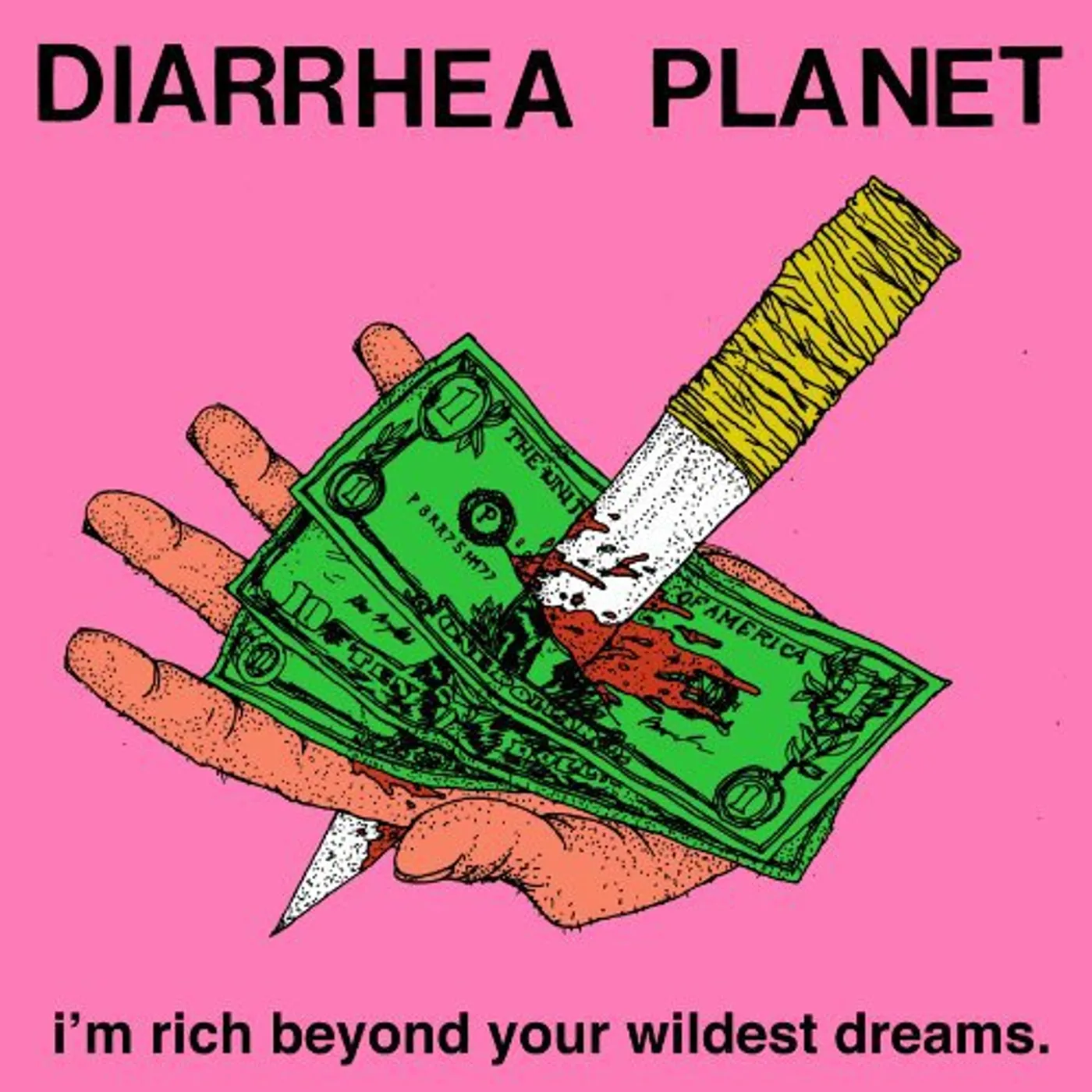 Diarrhea Planet I'm Rich Beyond Your Wildest Dreams Vinyl Record