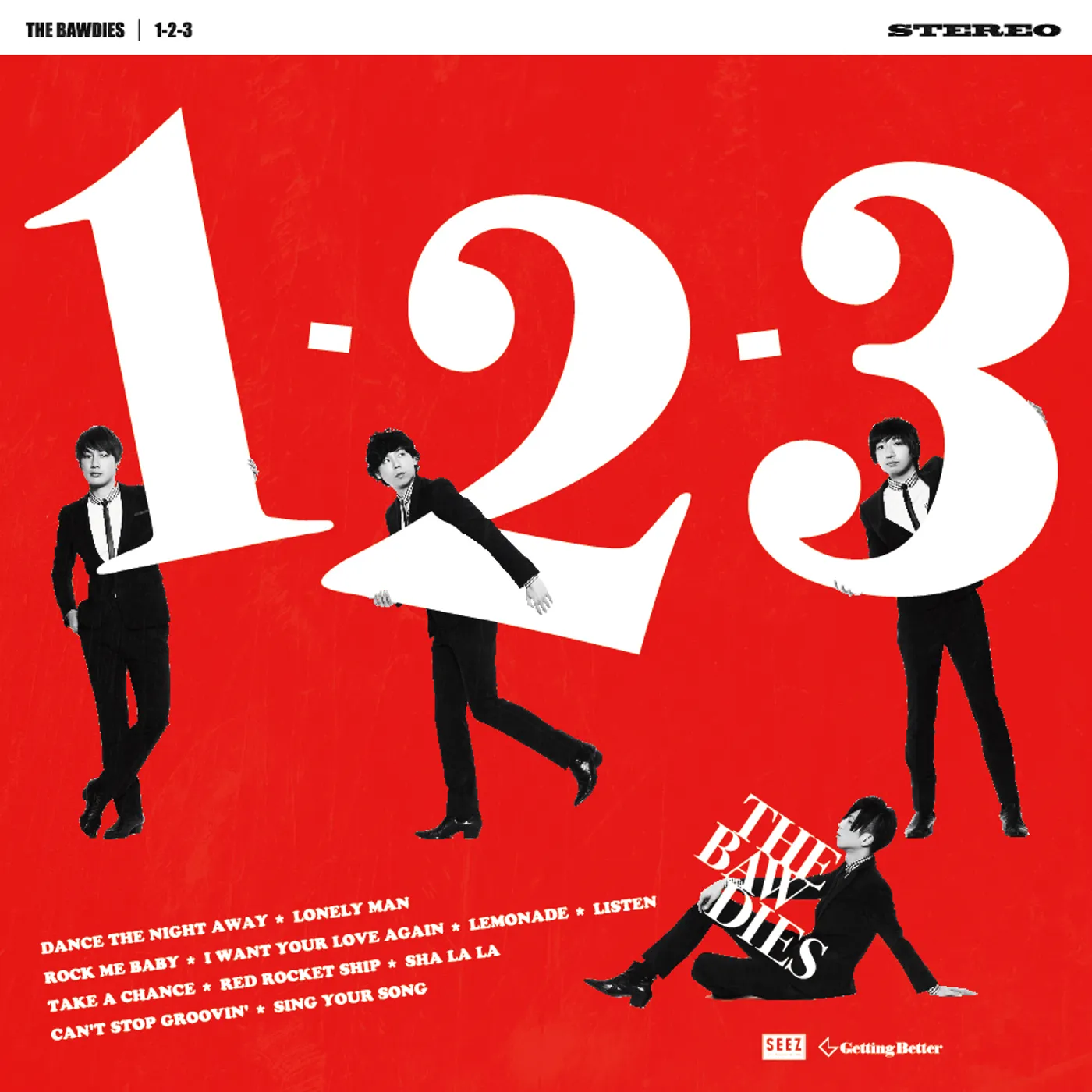 THE BAWDIES 1-2-3 CD