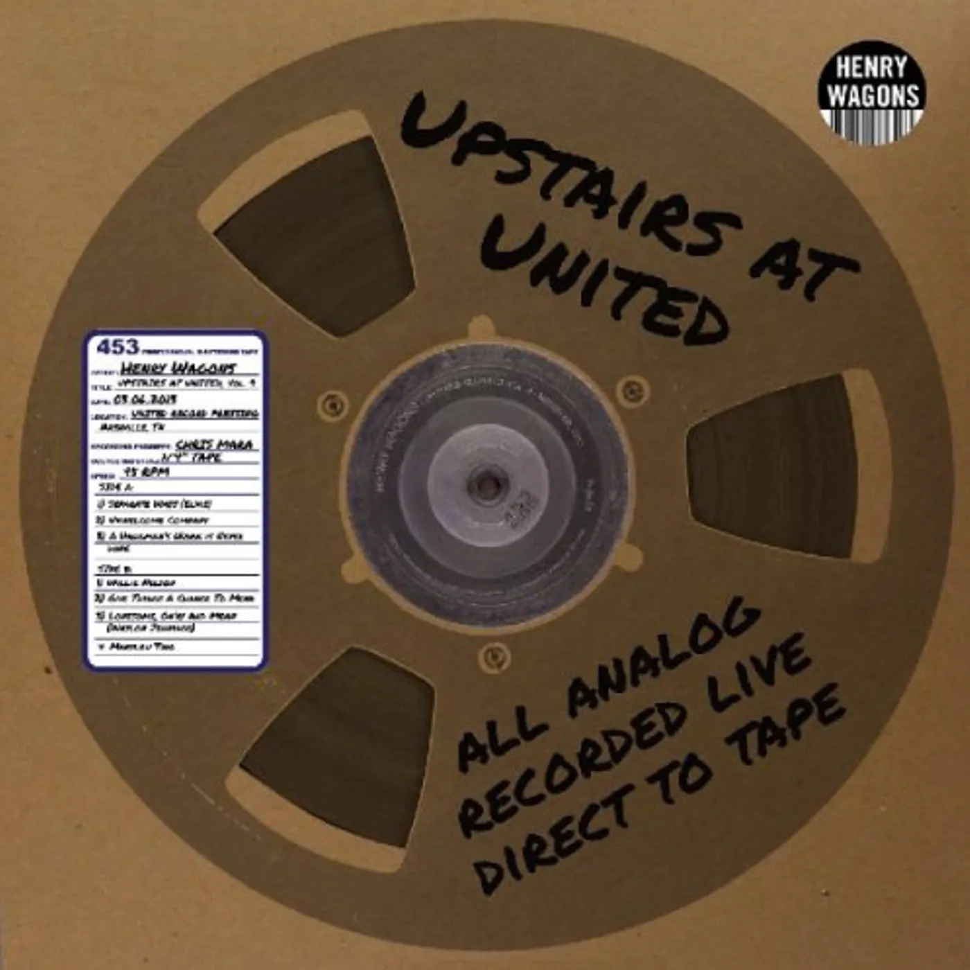 Henry Wagons UPSTAIRS AT UNITED 9 Vinyl Record