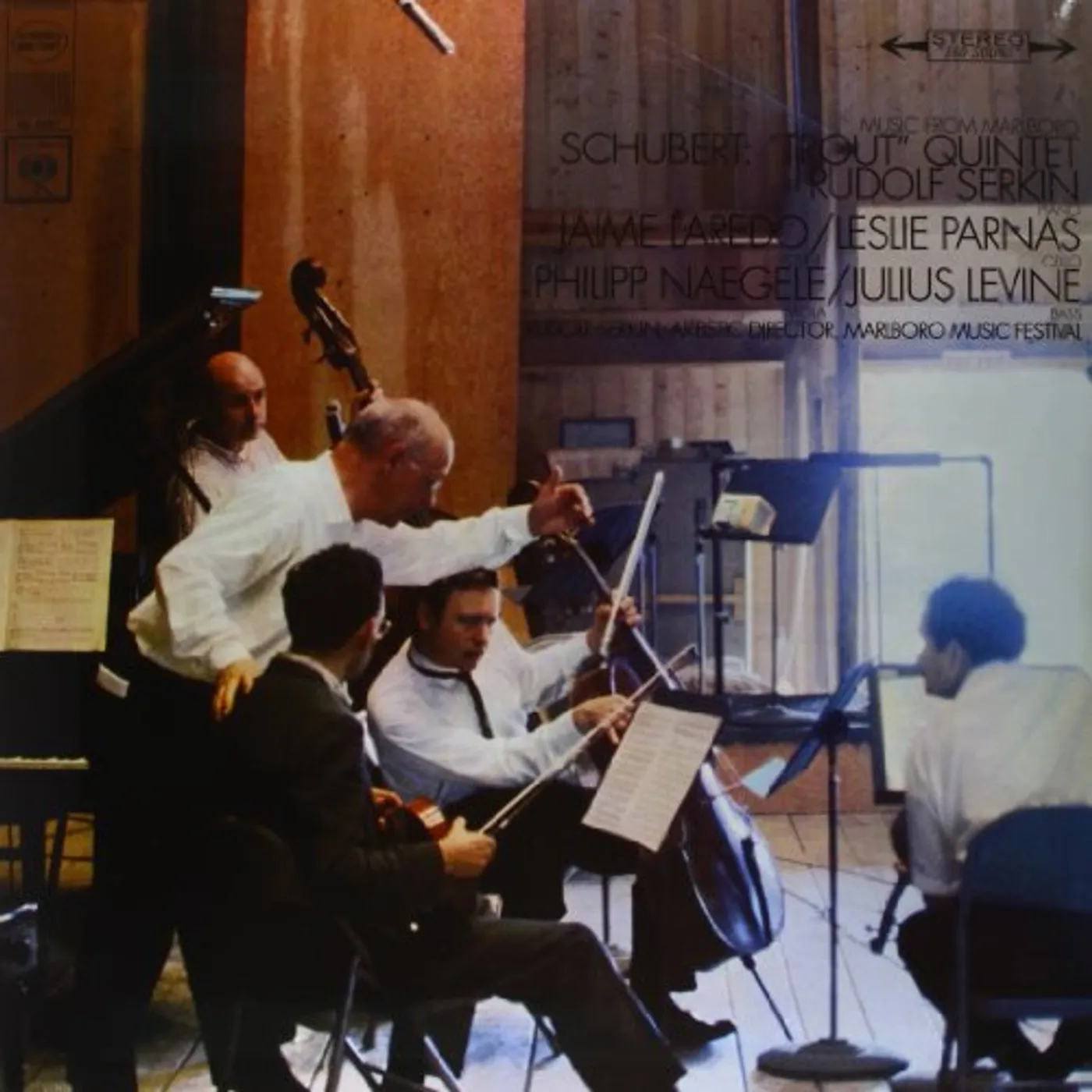 Rudolf Serkin SCHUBERT: TROUT QUINTET Vinyl Record