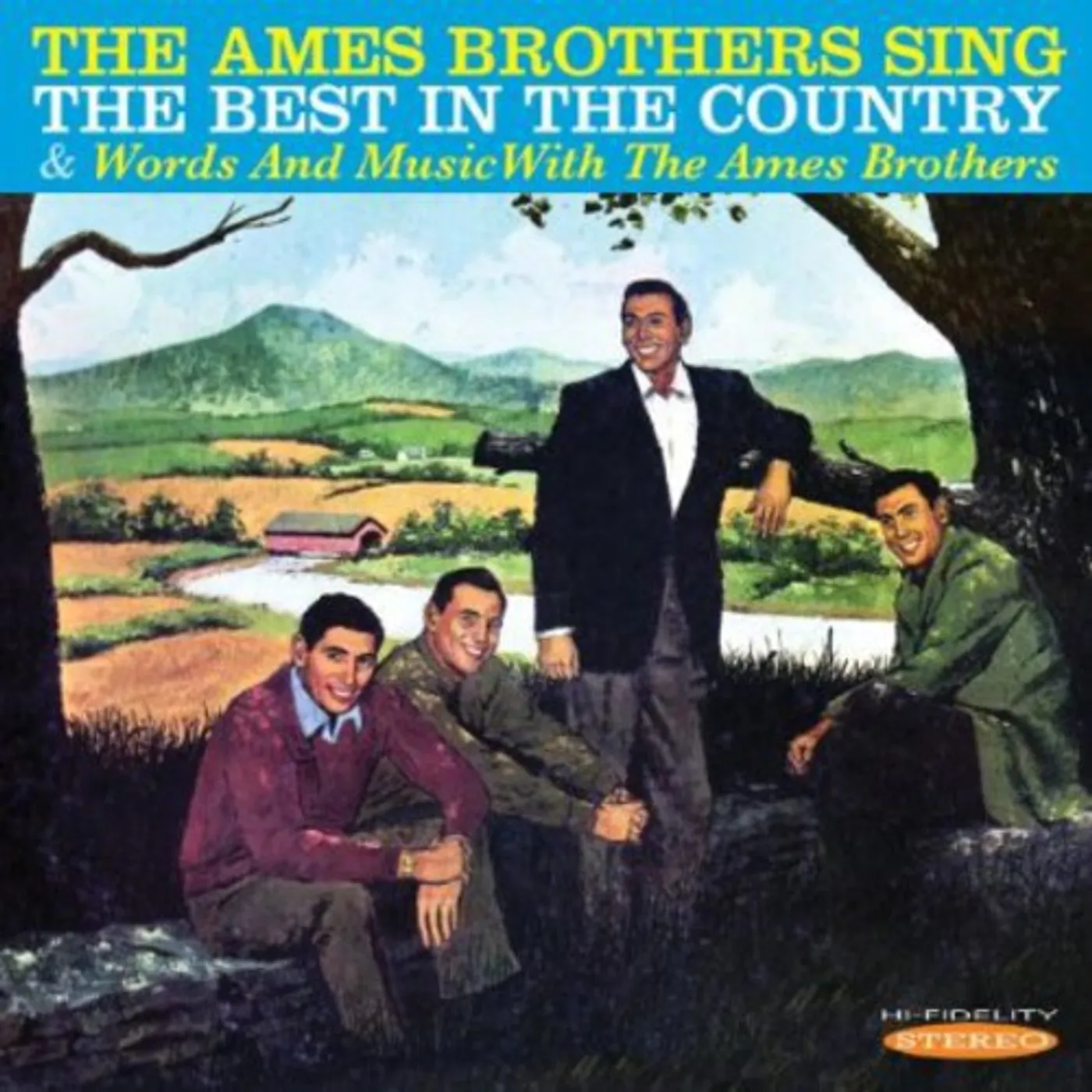 The Ames Brothers SING THE BEST IN THE COUNTRY & WORDS & MUSIC CD