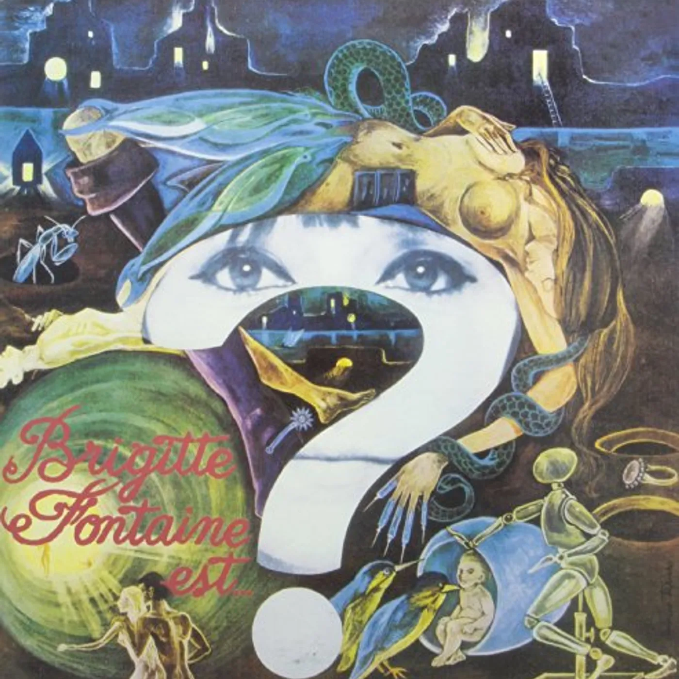 BRIGITTE FONTAINE EST FOLLE Vinyl Record