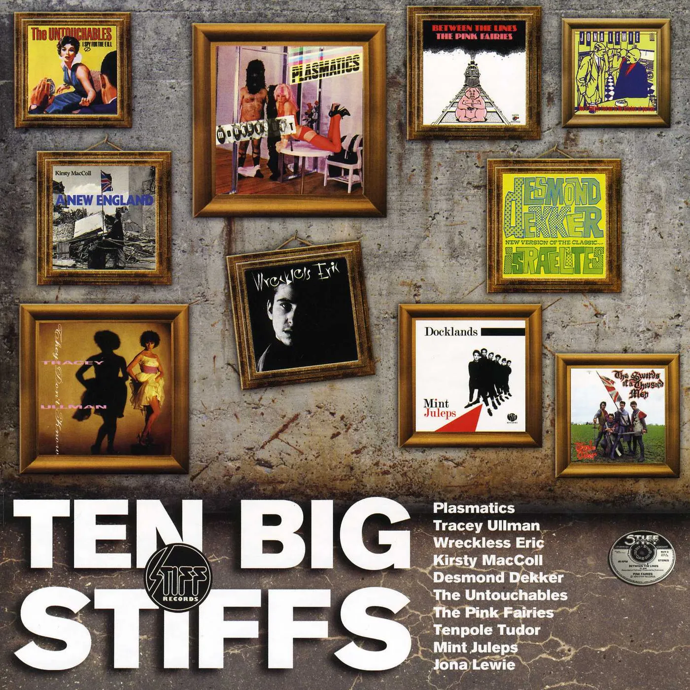 TEN BIG STIFFS / VARIOUS Vinyl Record