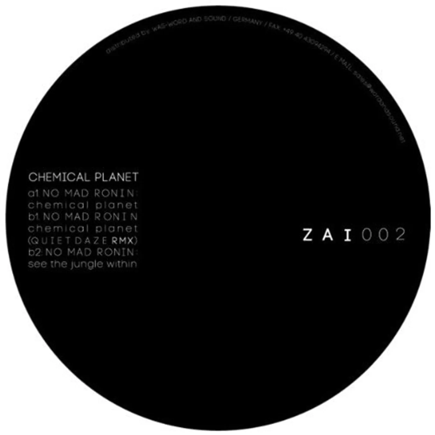 No Mad Ronin Chemical Planet Vinyl Record