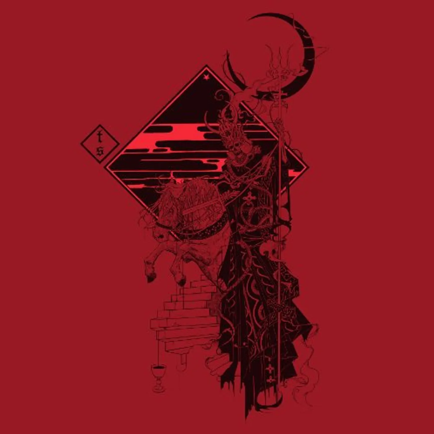 TOMBSTONES Red Skies and Dead Eyes Vinyl Record