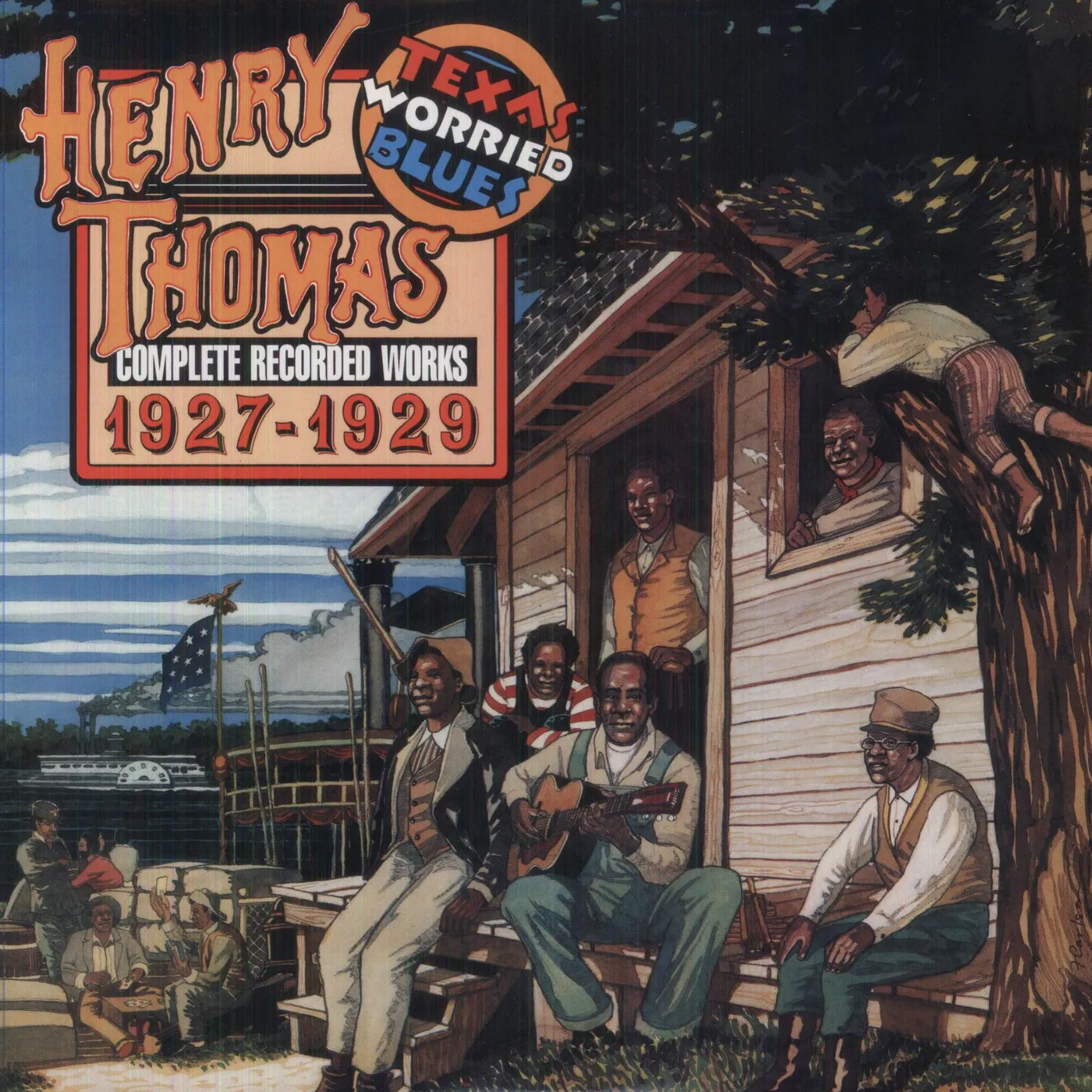 Henry Thomas COMPLETE RECORDED WORKS 1927-1929: TEXAS WORRIED Vinyl Record