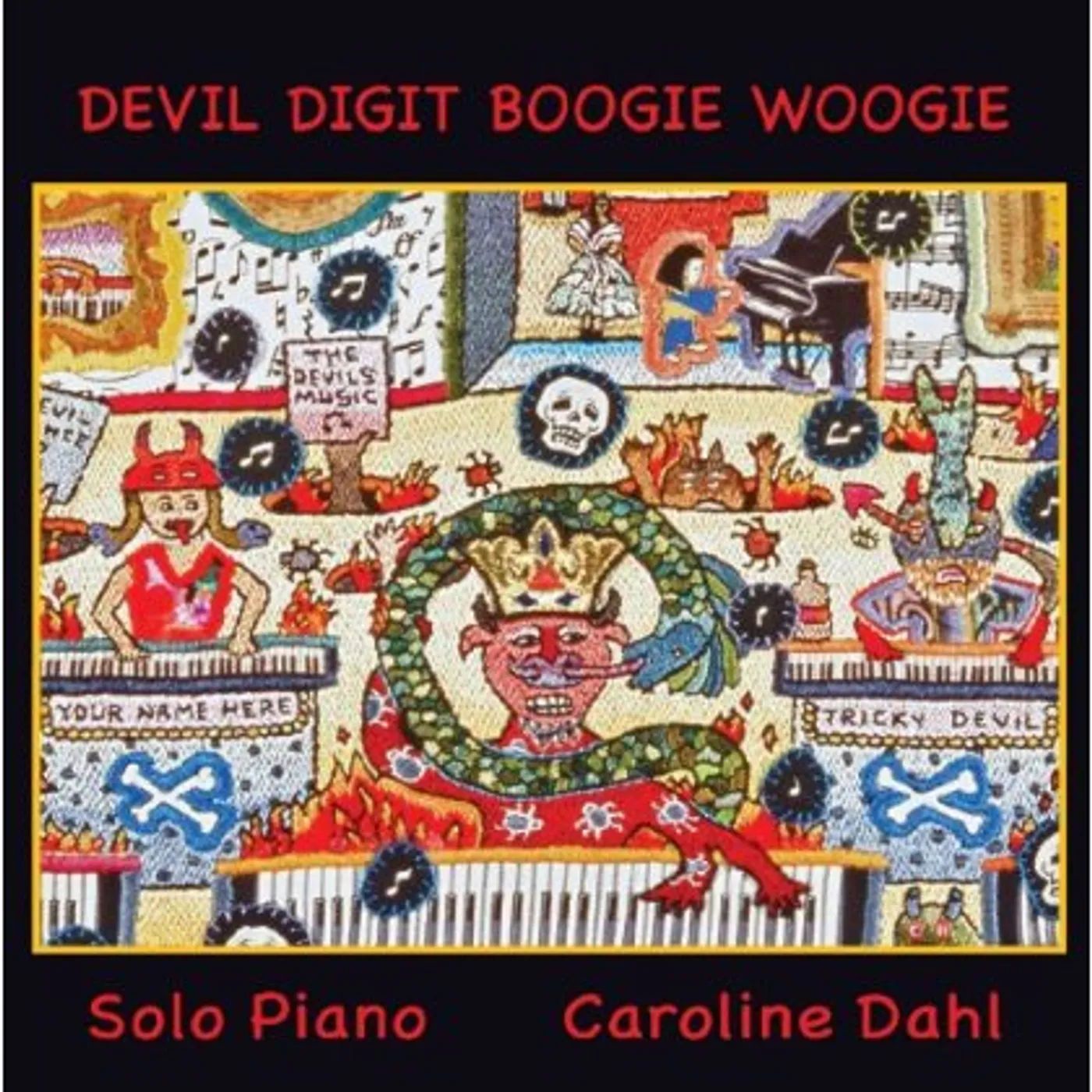 Caroline Dahl DEVIL DIGIT BOOGIE WOOGIE CD