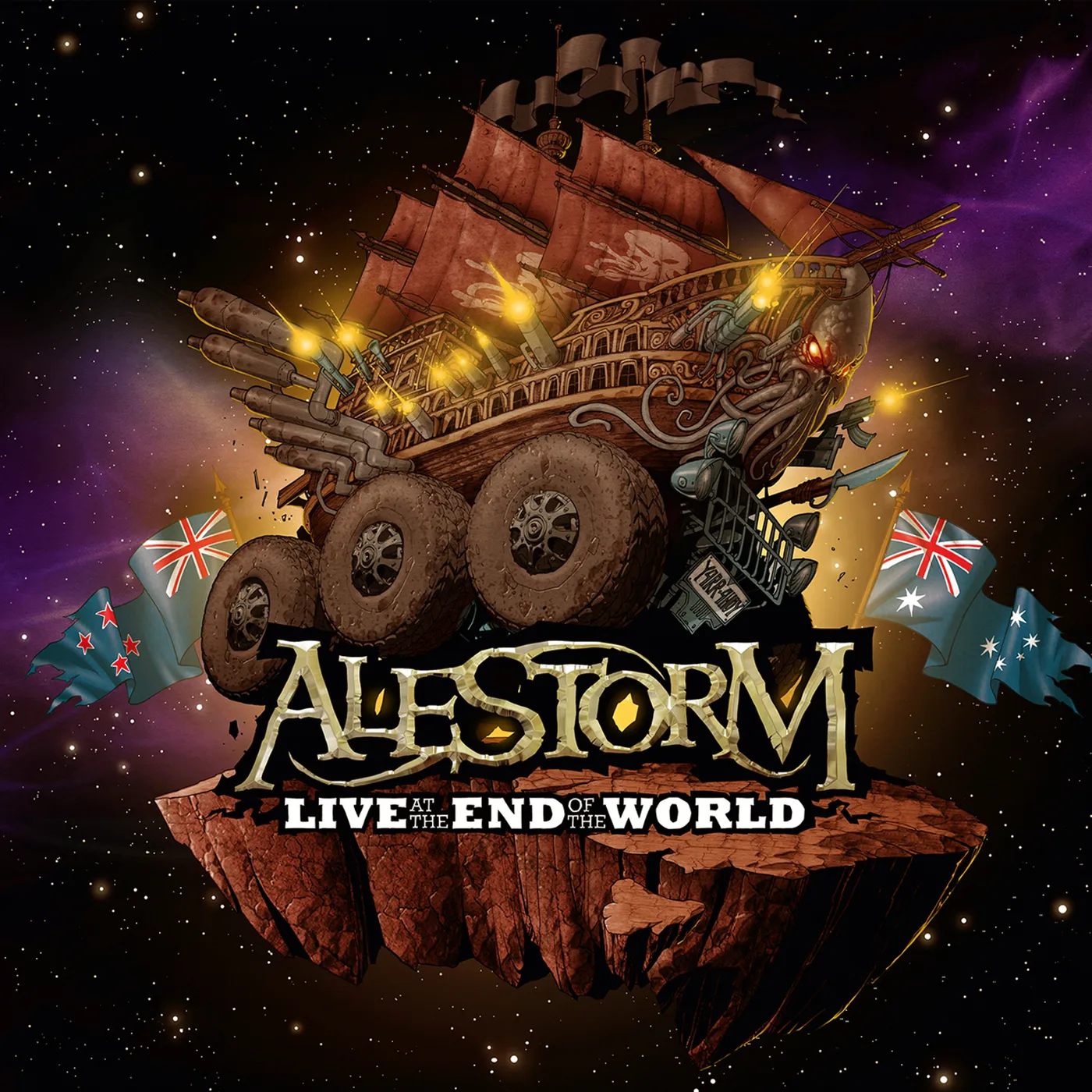 Alestorm LIVE AT THE END OF THE WORLD CD