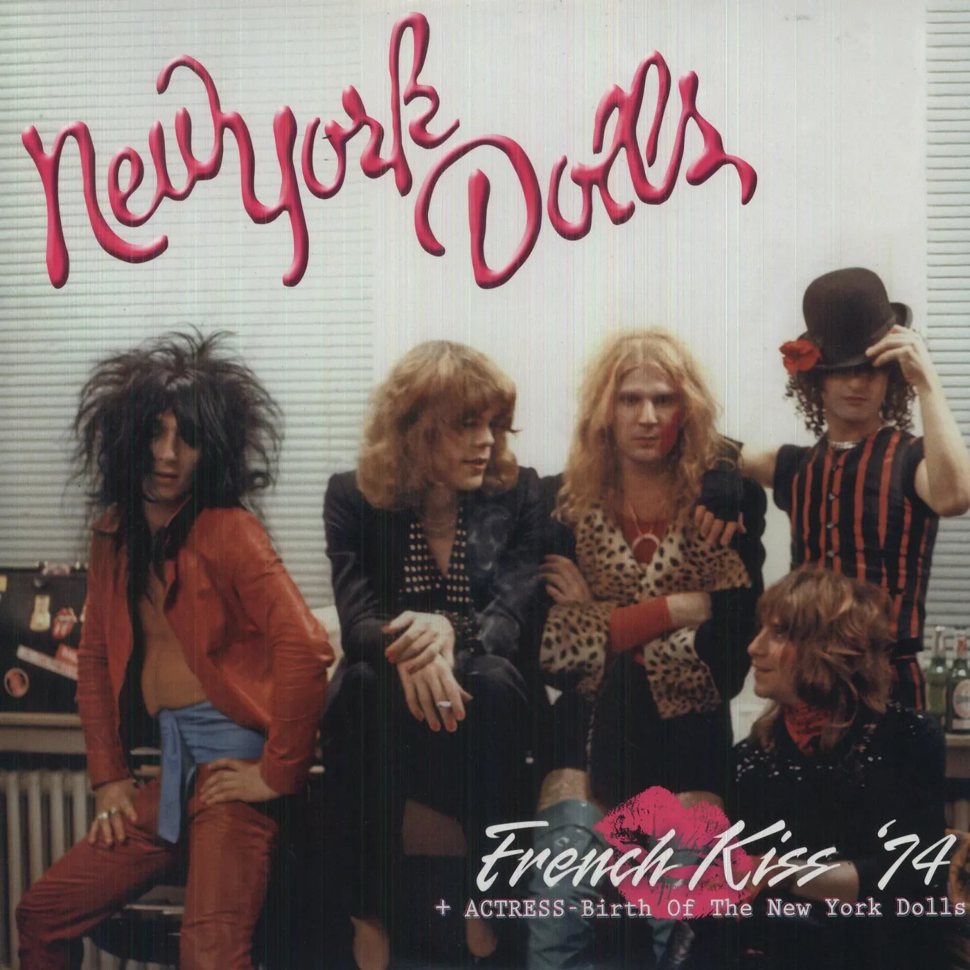 New York Dolls FRENCH KISS 74 + ACTRESS - BIRTH OF THE NEW YORK Vinyl Record