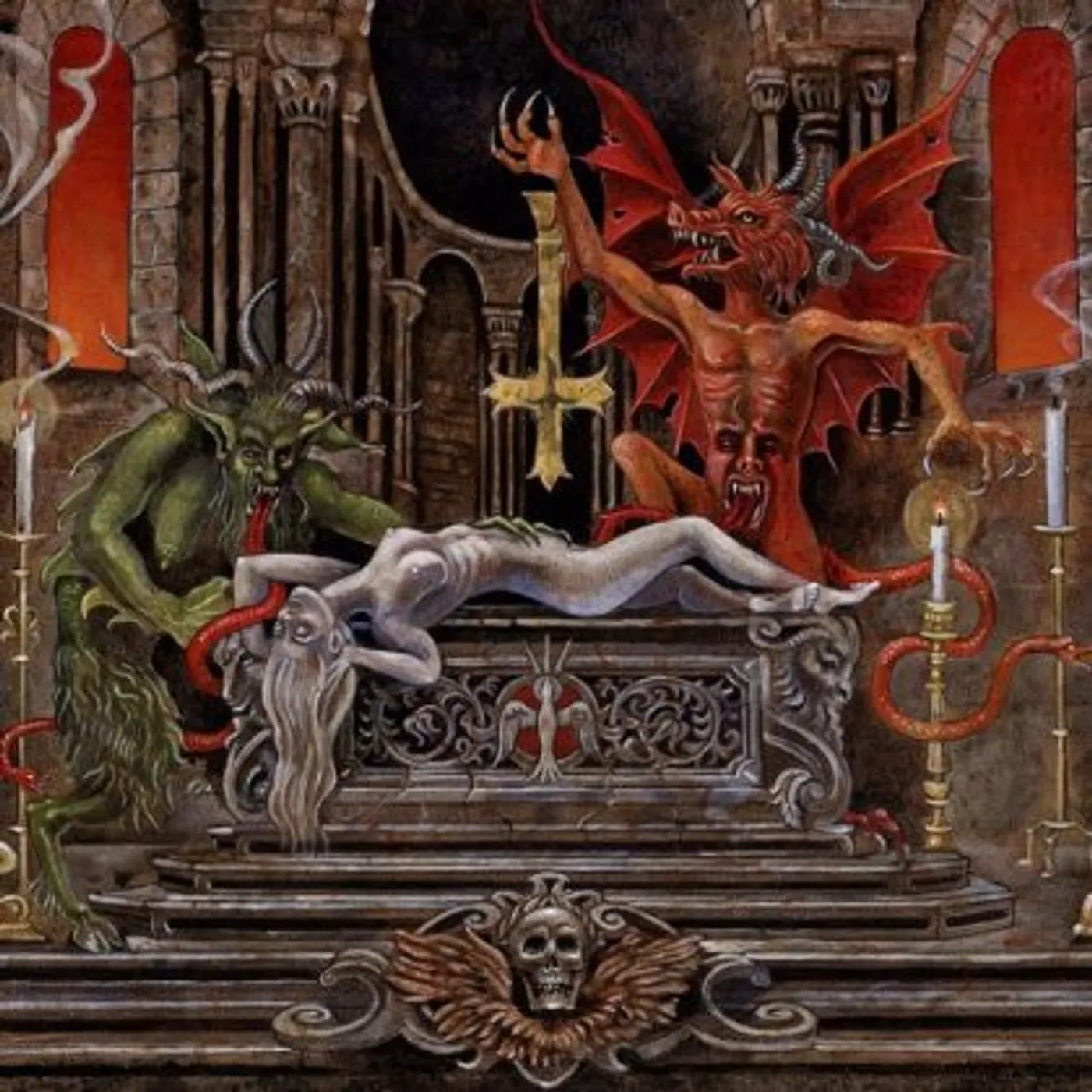 Profanatica THY KINGDOM CUM CD
