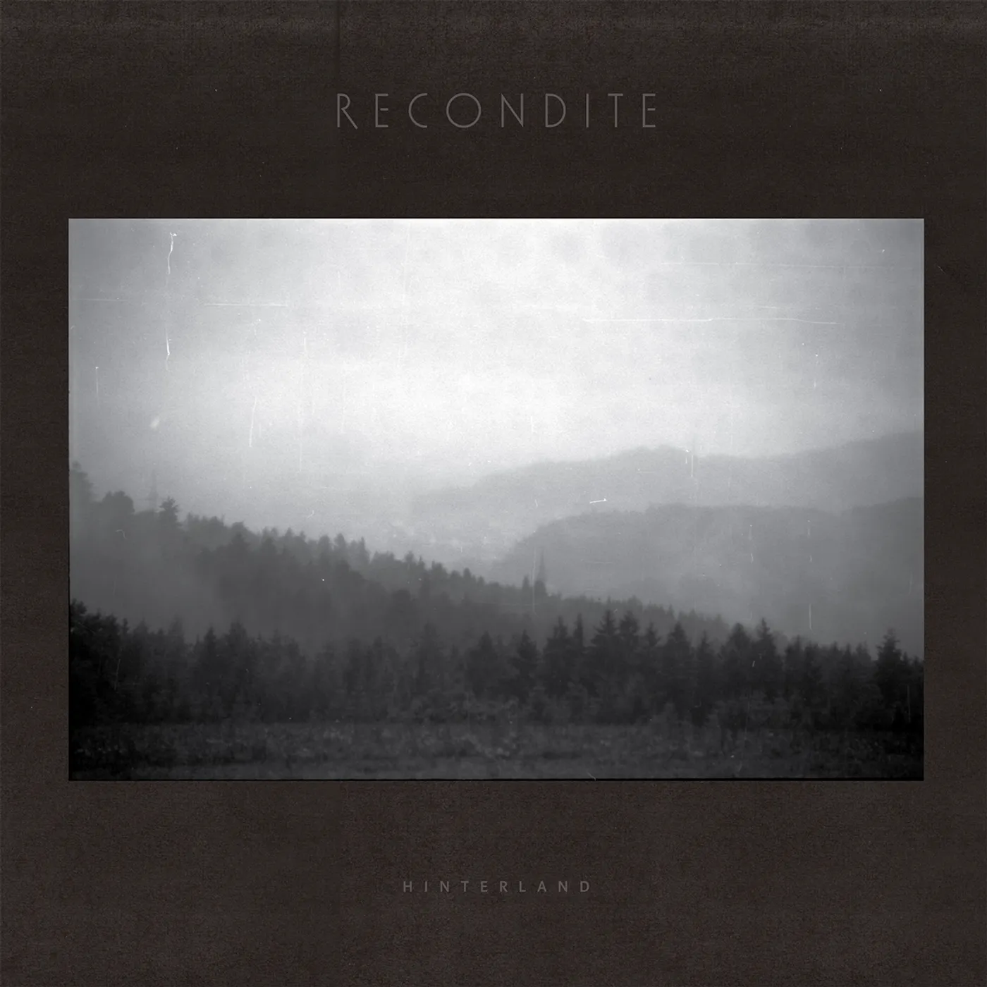 Recondite HINTERLAND CD