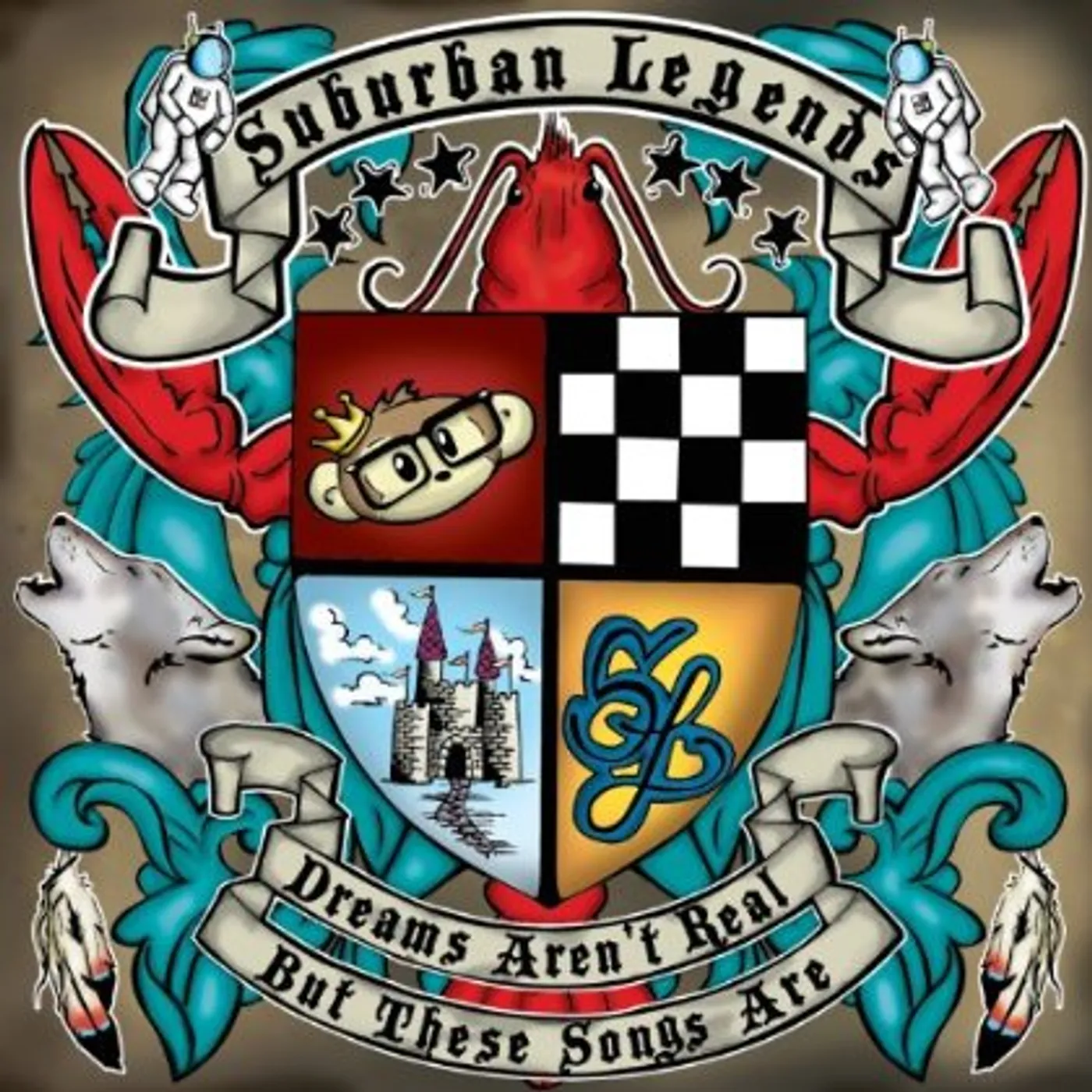 Suburban Legends DREAMS AREN'T REAL BUT THESE SONGS ARE 1 Vinyl Record