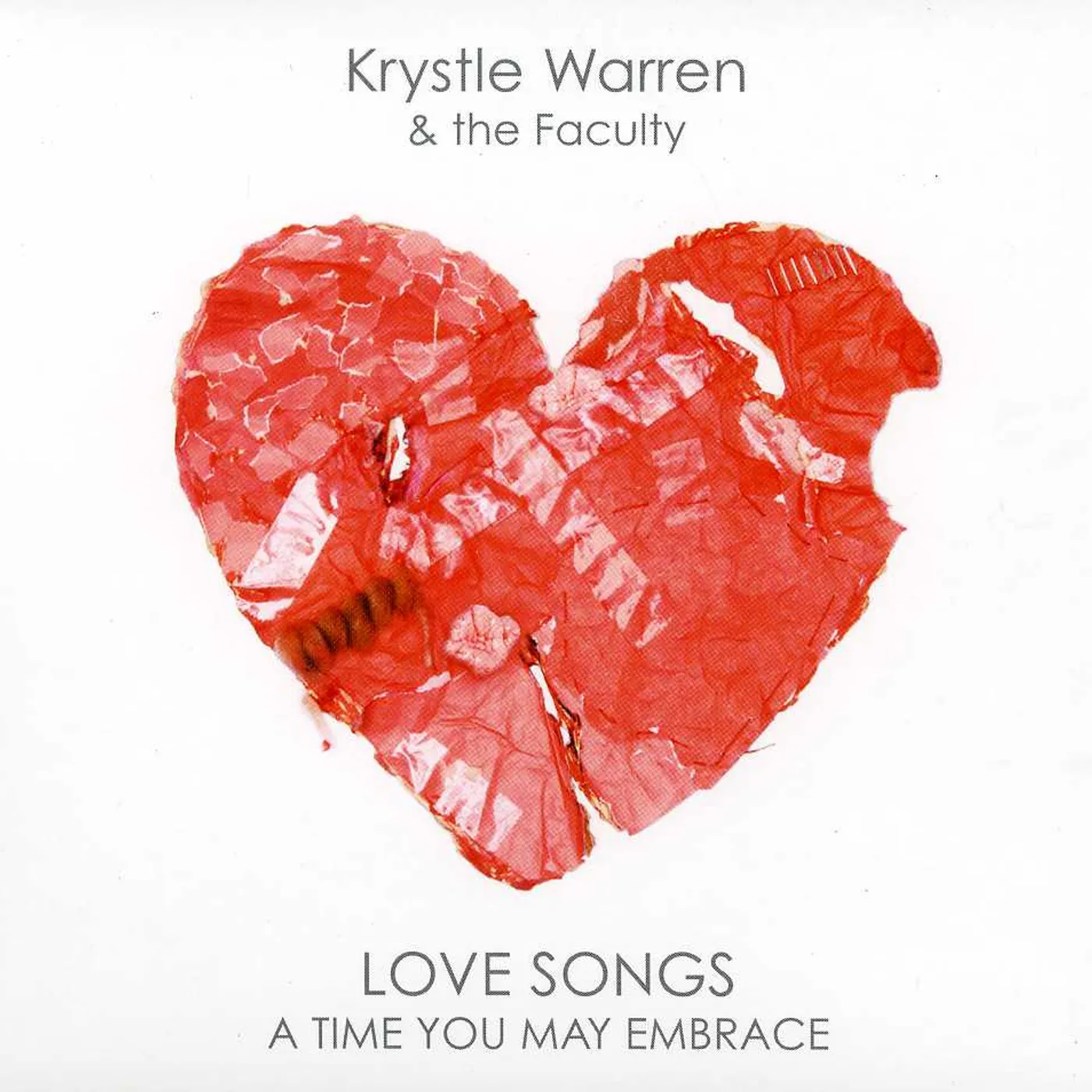 Krystle Warren & The Faculty LOVE SONGS: A TIME YOU MAY EMBRACE CD