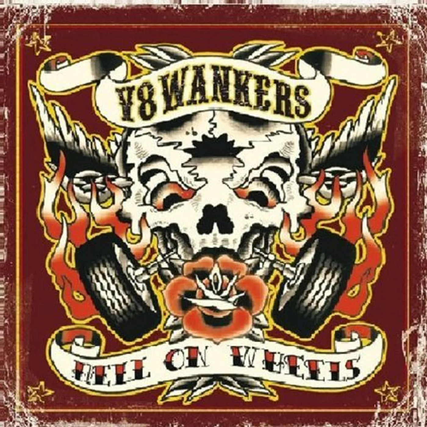 V8 Wankers HELL ON WHEELS (GER) (Vinyl)