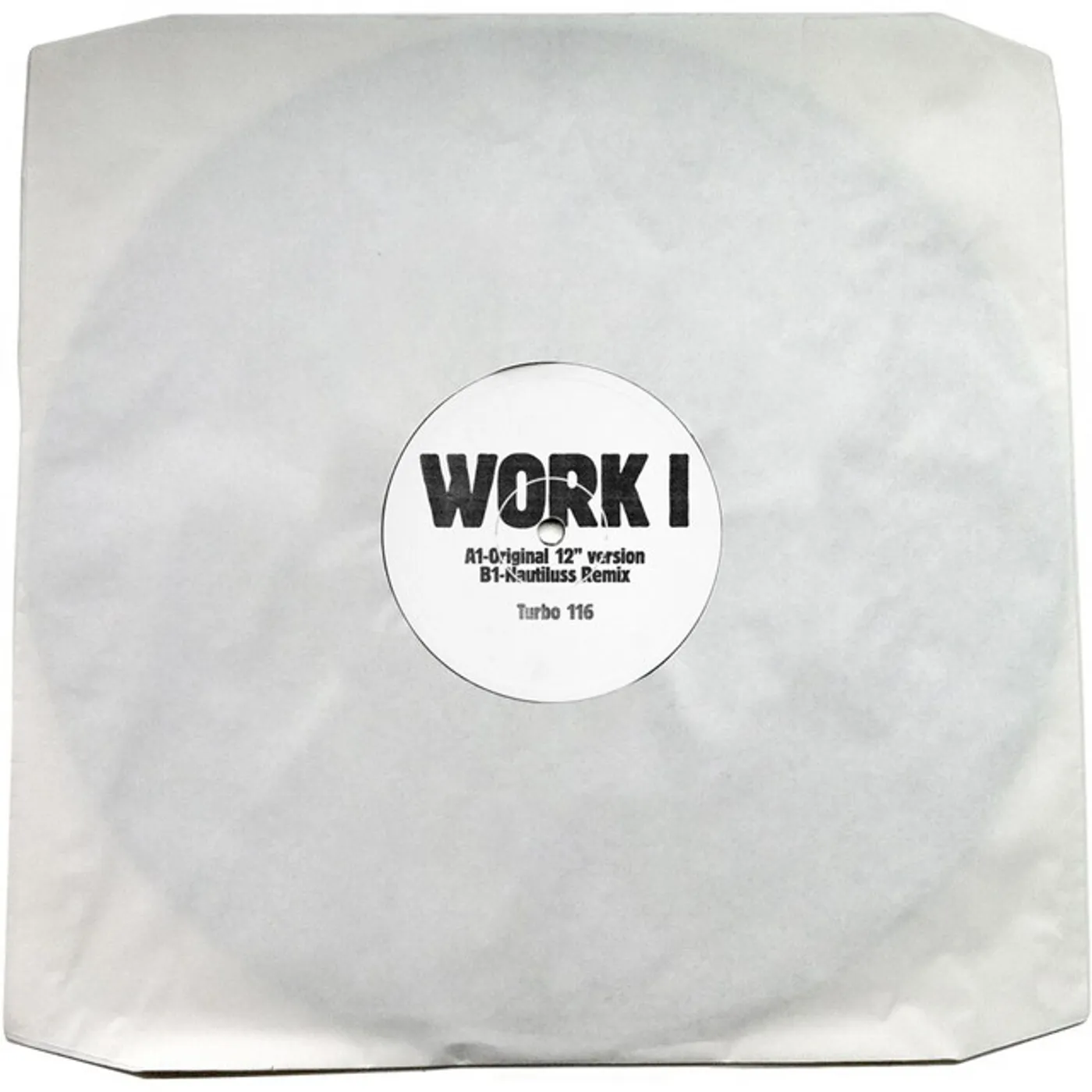 ZZT WORK PT.2 Vinyl Record