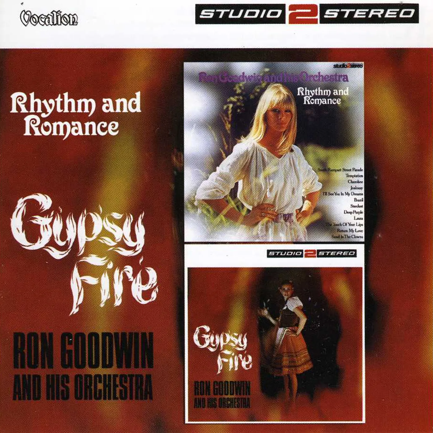 Ron Goodwin GYPSY FIRE/RHYTHM & ROMANCE CD