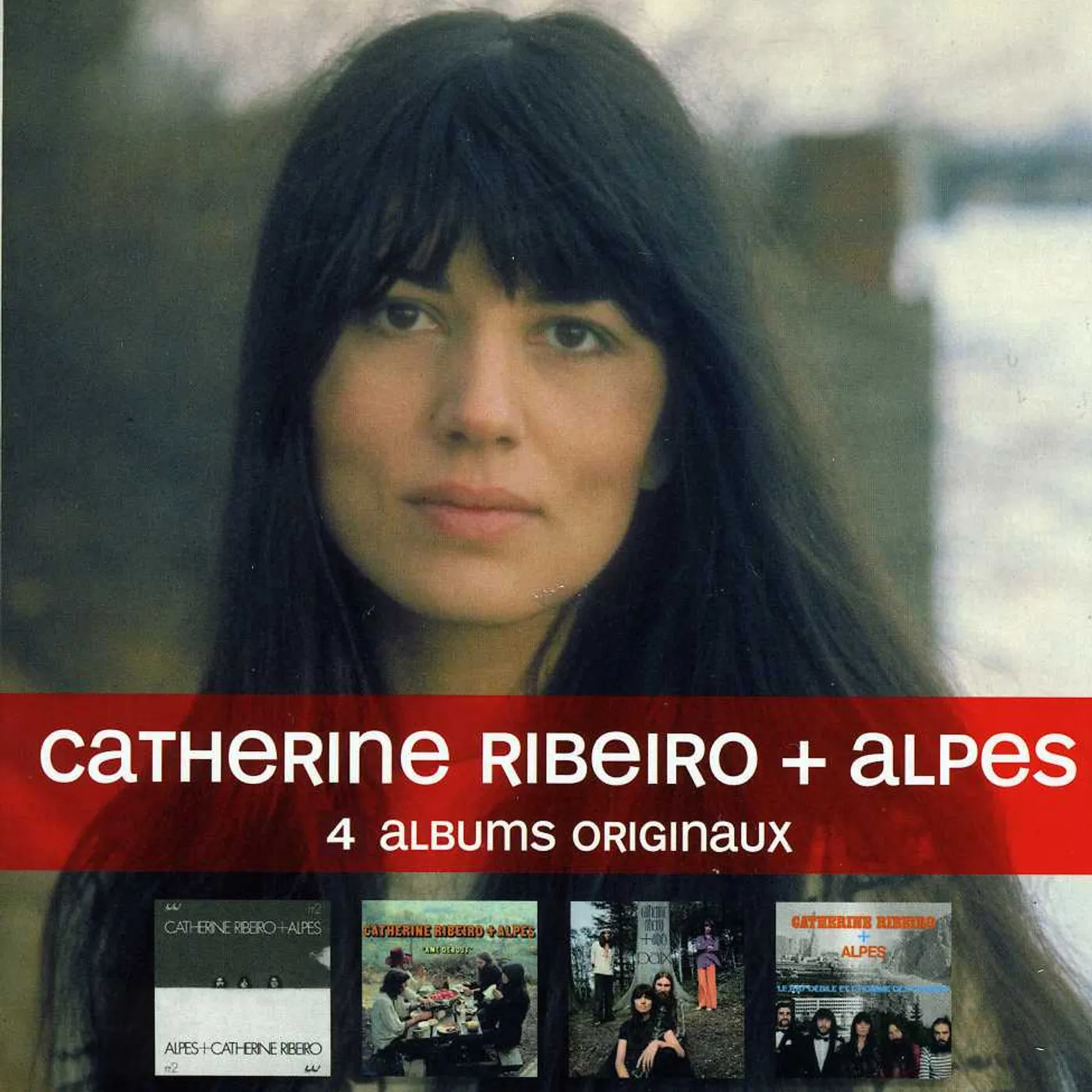 Catherine Ribeiro + Alpes 4 ALBUMS ORIGINAUX CD