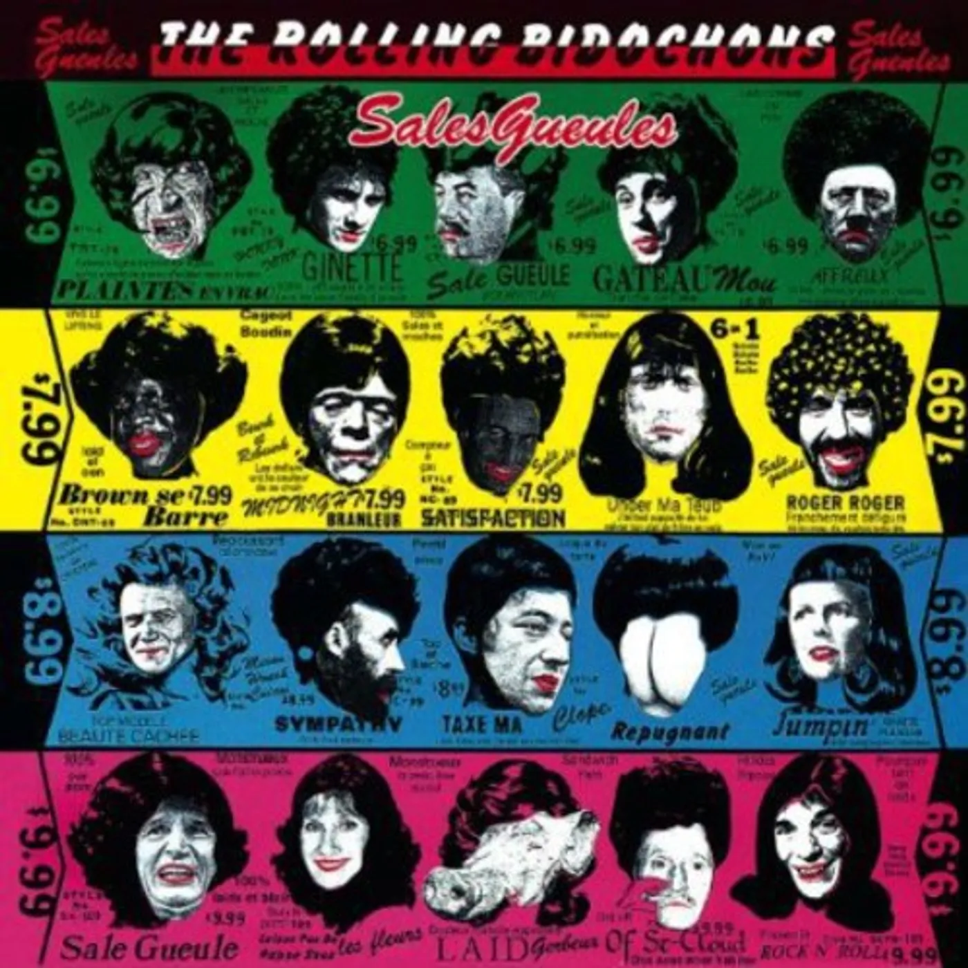 Les Rolling Bidochons SALES GUEULES CD