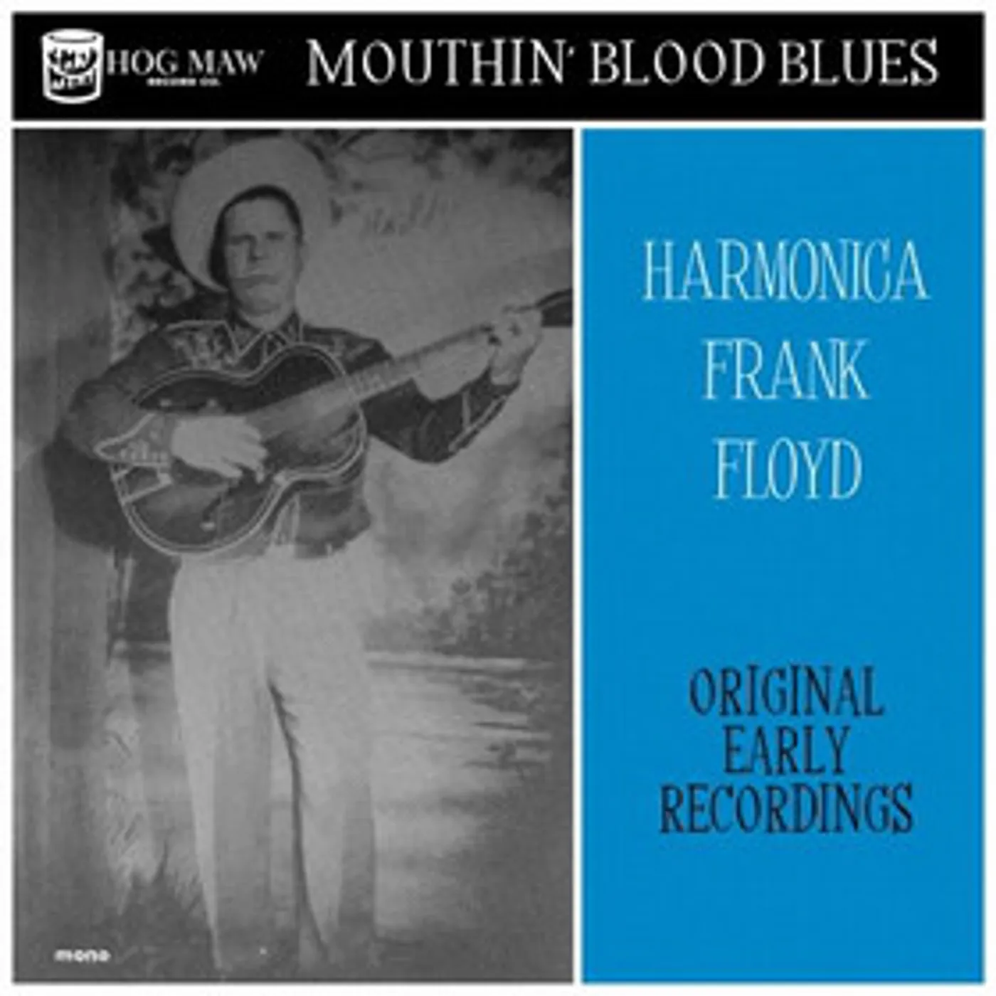 Harmonica Frank Floyd MOUTHIN' BLOOD BLUES Vinyl Record