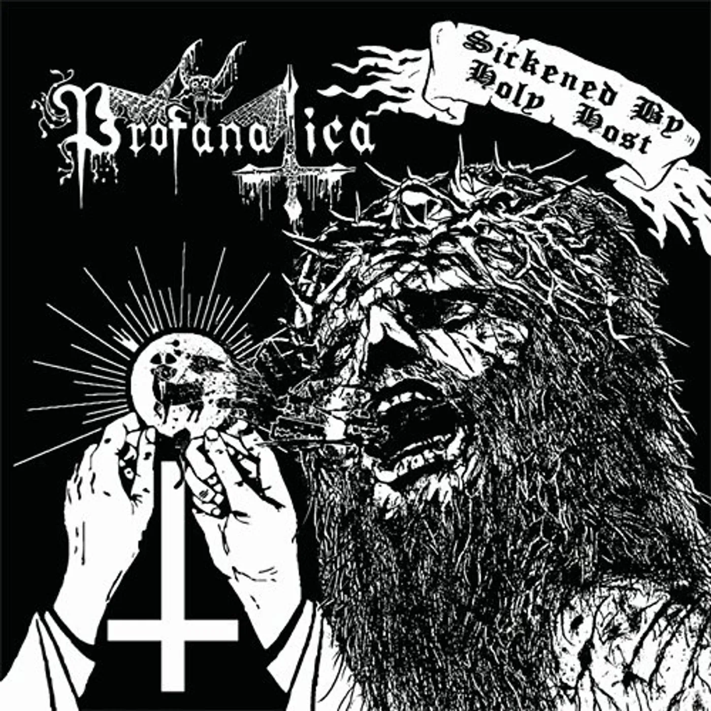 Profanatica SICKENED BY Vinyl Record