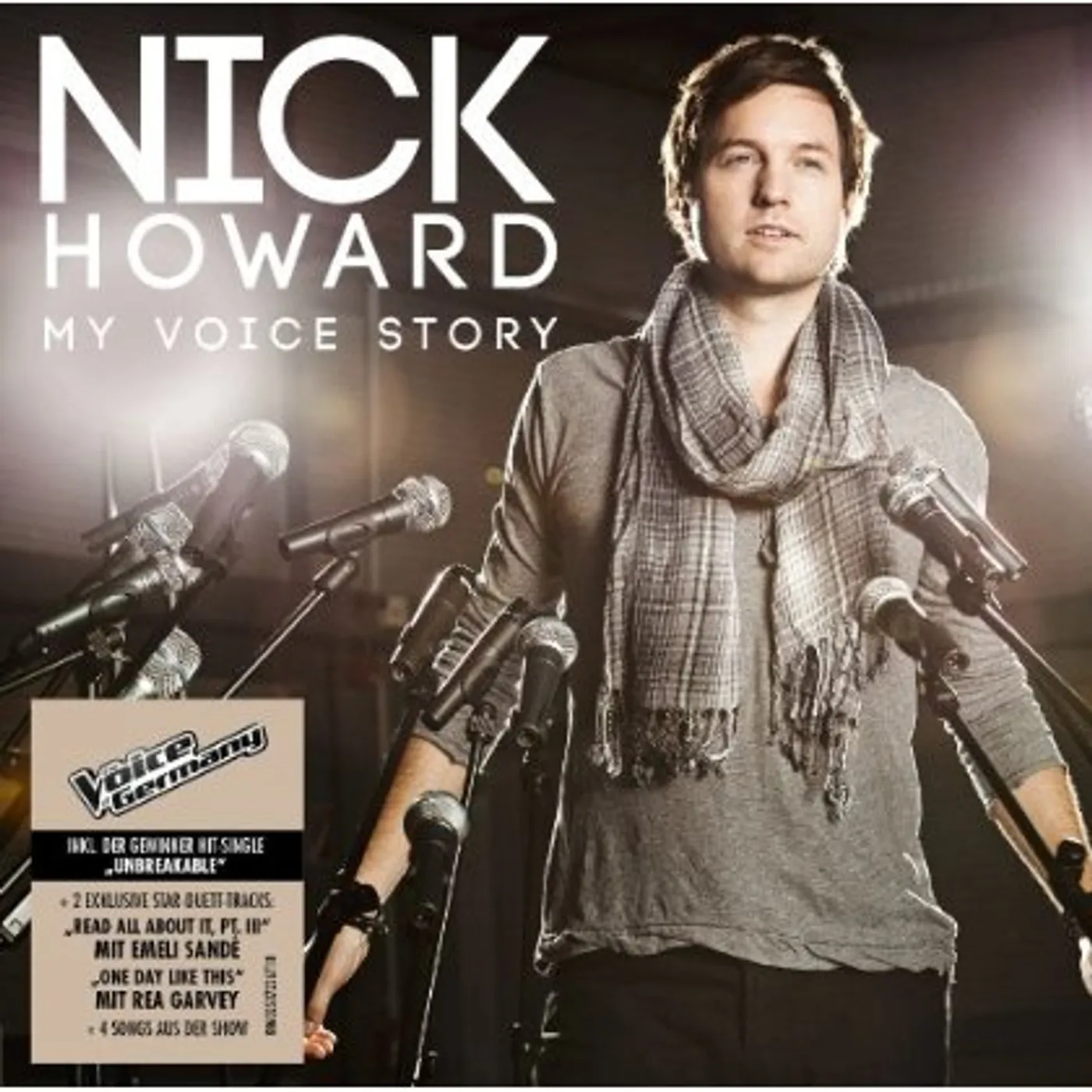 Nick Howard MY VOICE STORY CD