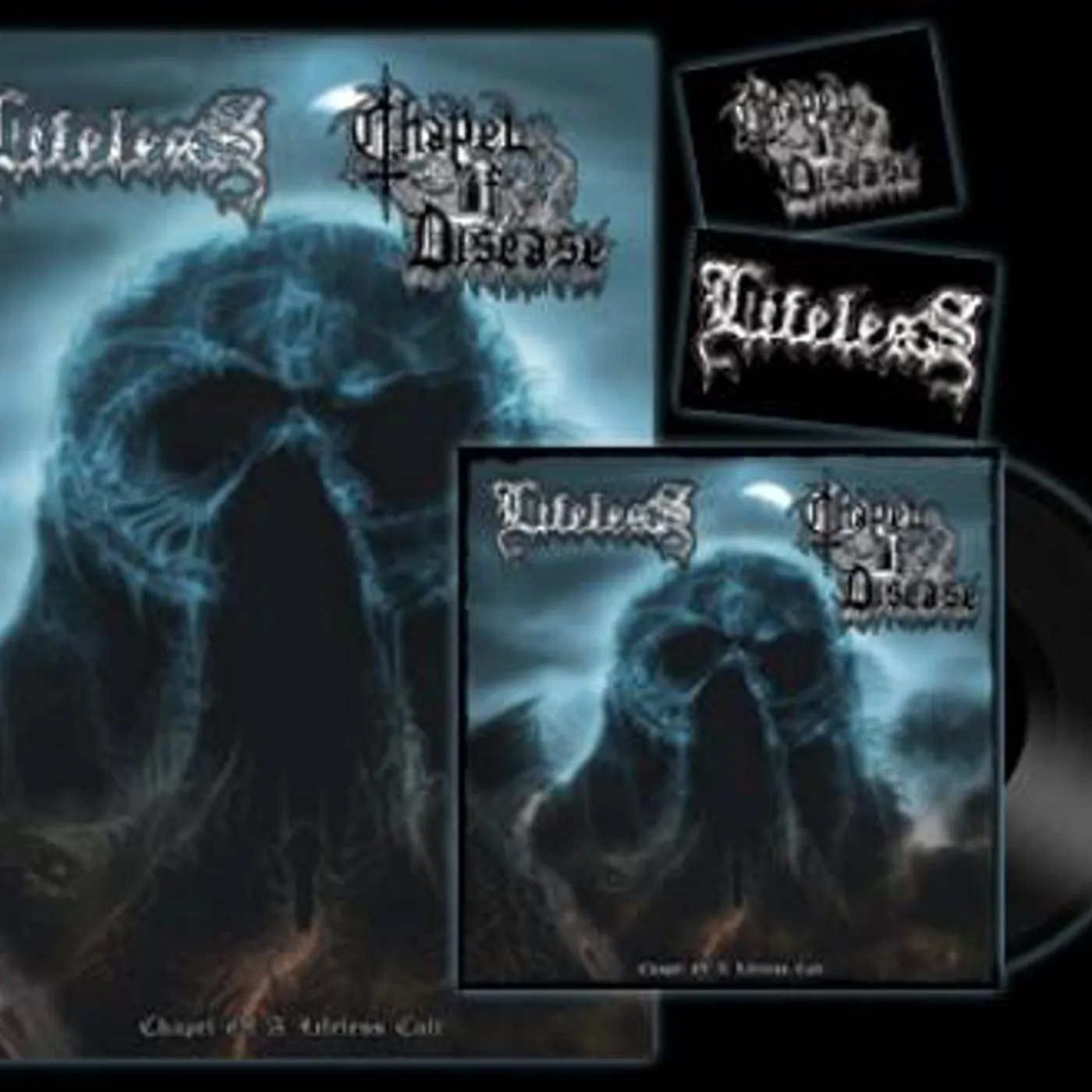 Lifeless/Chapel Of Disease Chapel Of A Lifeless Cult Vinyl Record