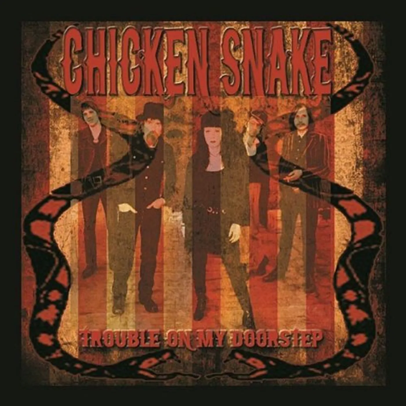 Chicken Snake TROUBLE ON MY DOORSTEP Vinyl Record