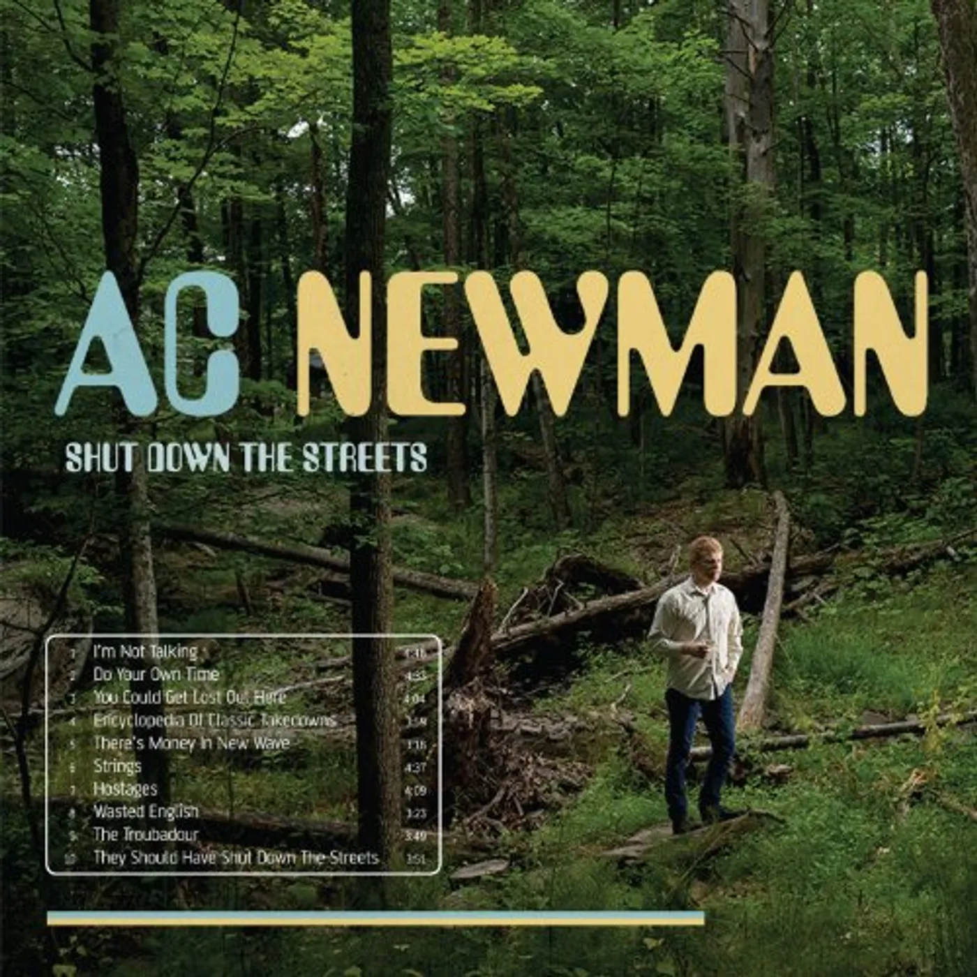 A.C. Newman Shut Down the Streets Vinyl Record