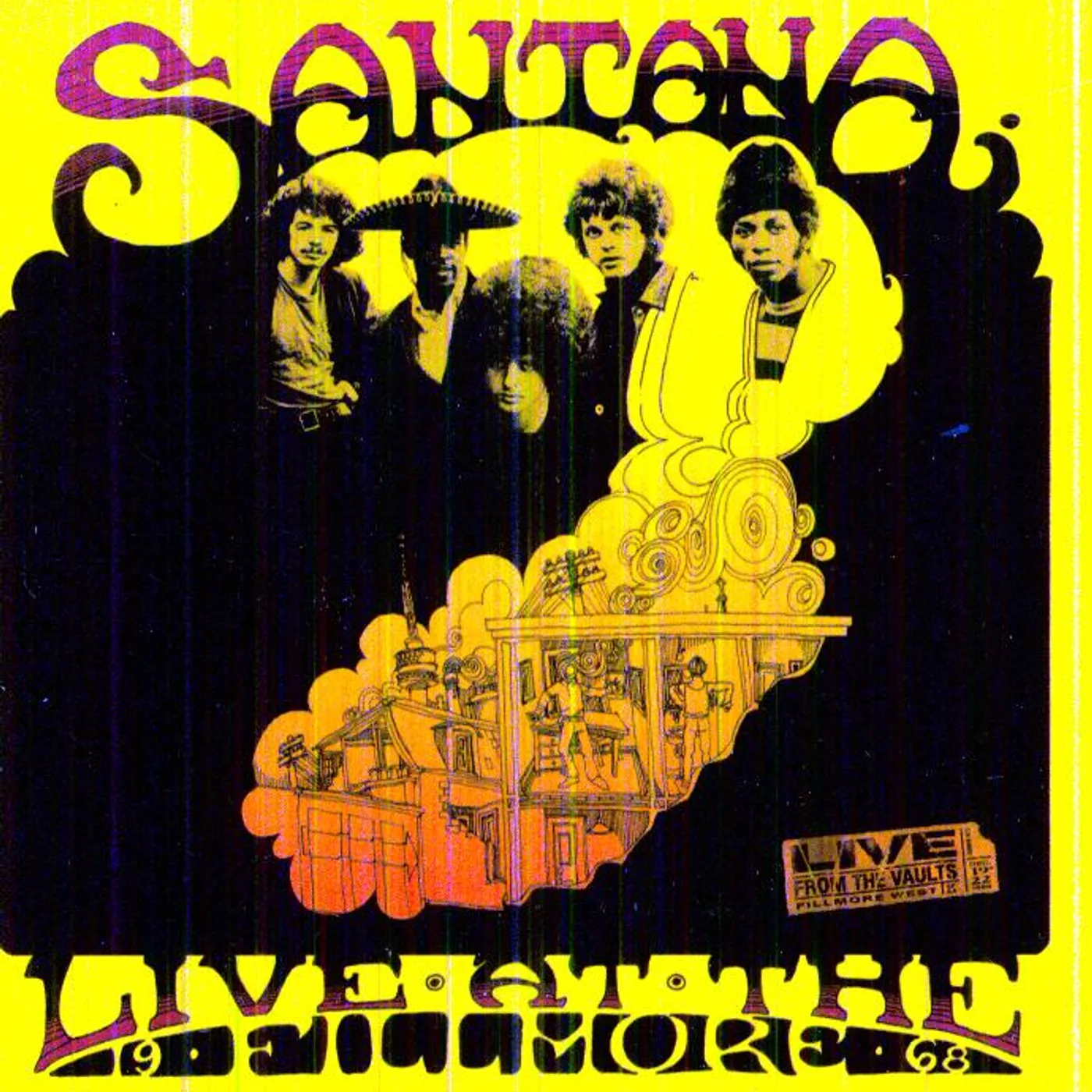 Santana LIVE AT THE FILLMORE 68 CD
