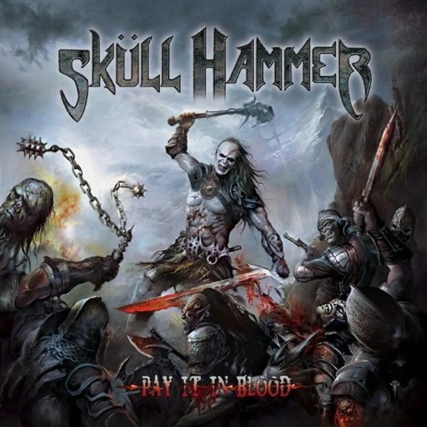 Skull Hammer Pay It In Blood Vinyl Record