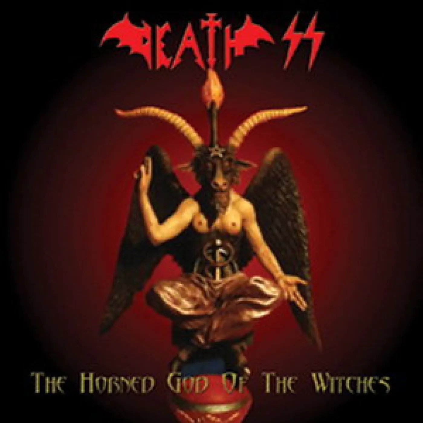 Death SS HORNED GOD OF THE WITCHES (WHITE VINYL) Vinyl Record