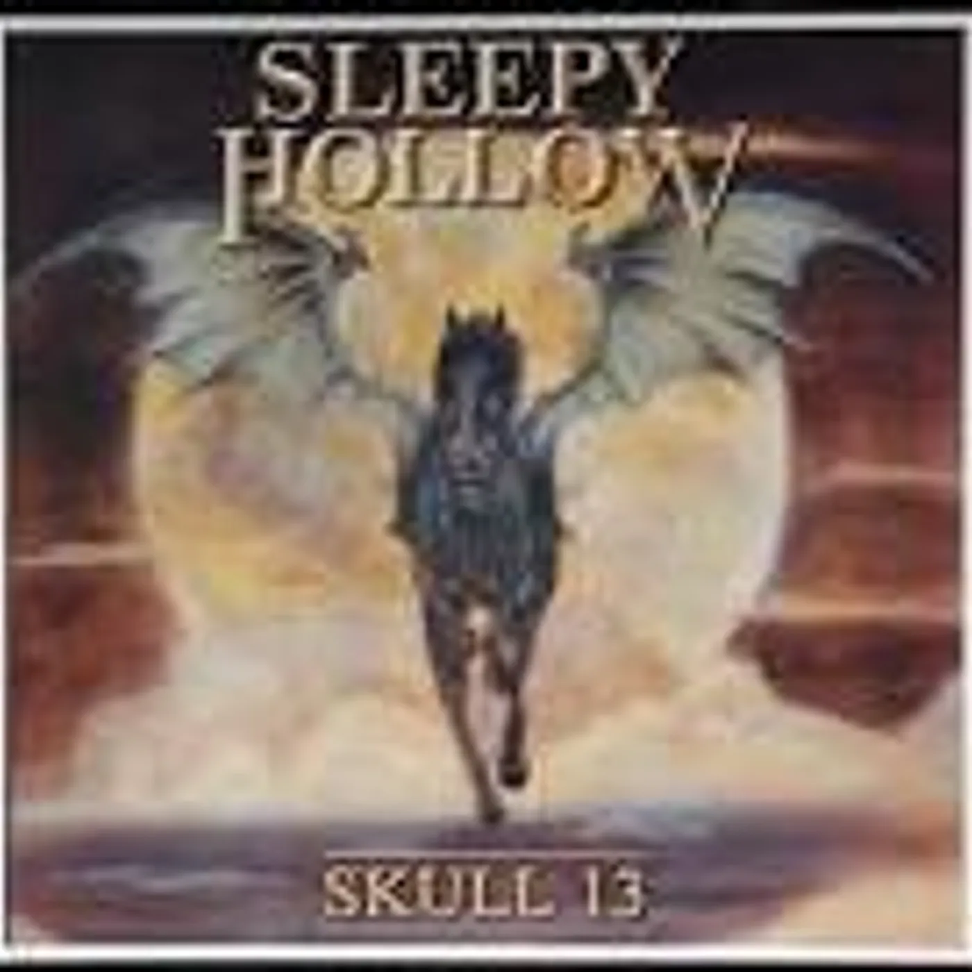 Sleepy Hollow SKULL 13 CLEAR Vinyl Record