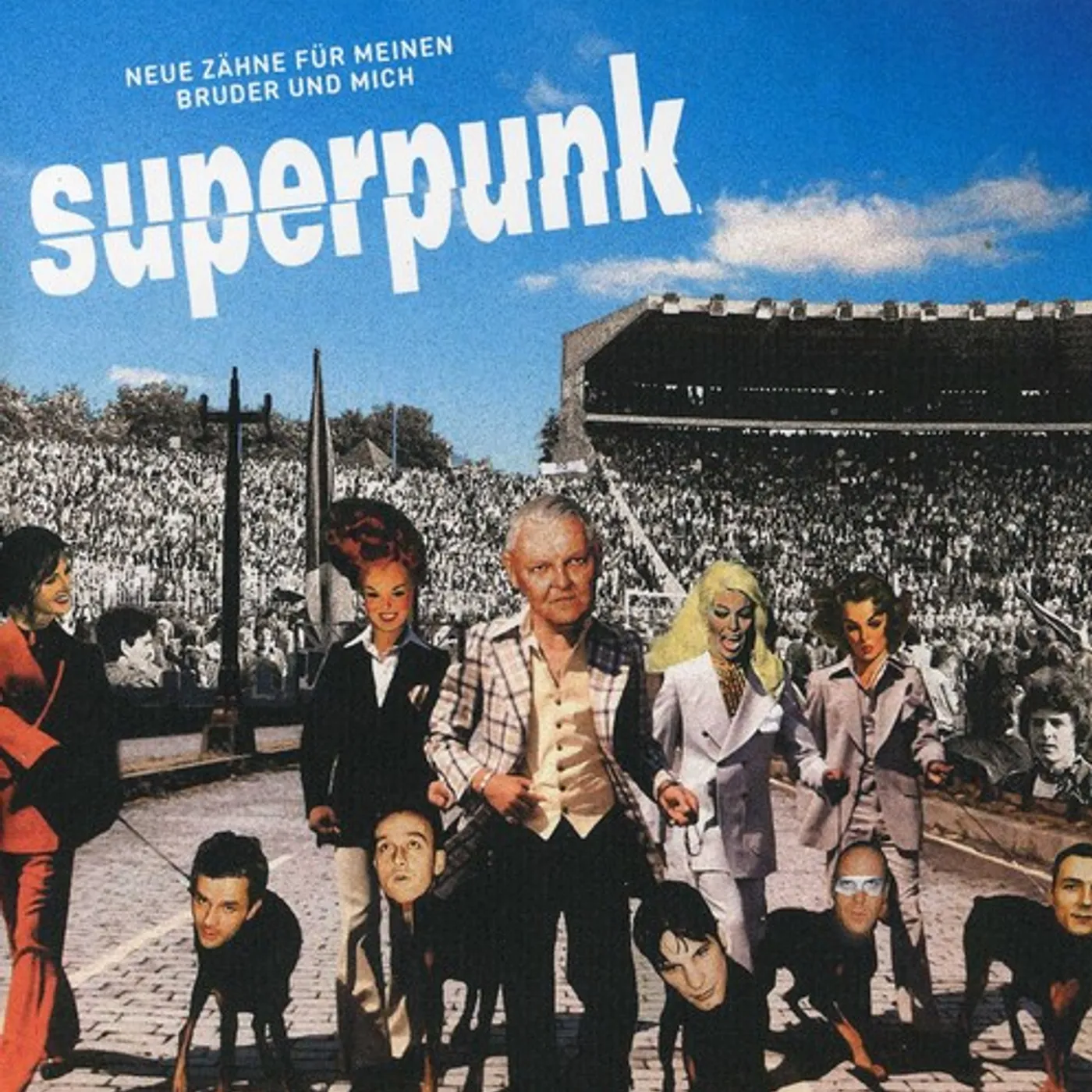 Superpunk/Boy Division NEUE ZAEHNE FUER MEINE BRUDER UND MICH/NEW TEETH Vinyl Record