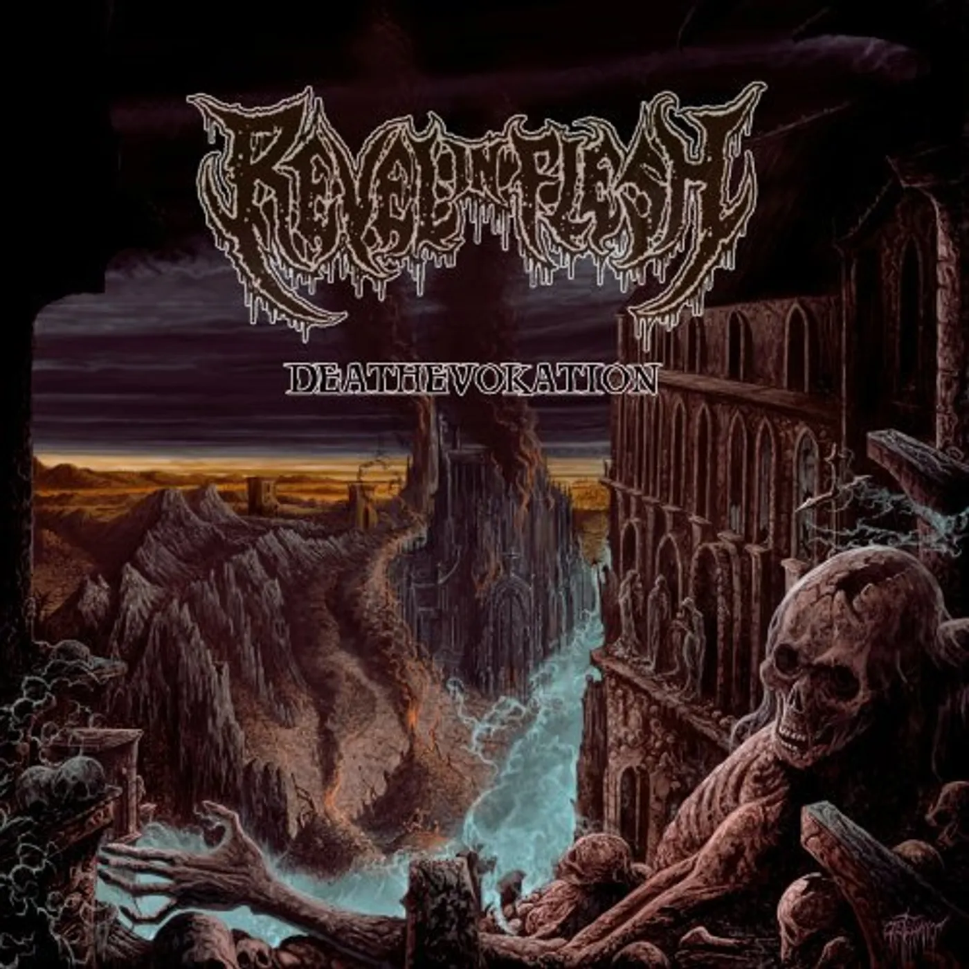 Revel In Flesh Deathevokation Vinyl Record