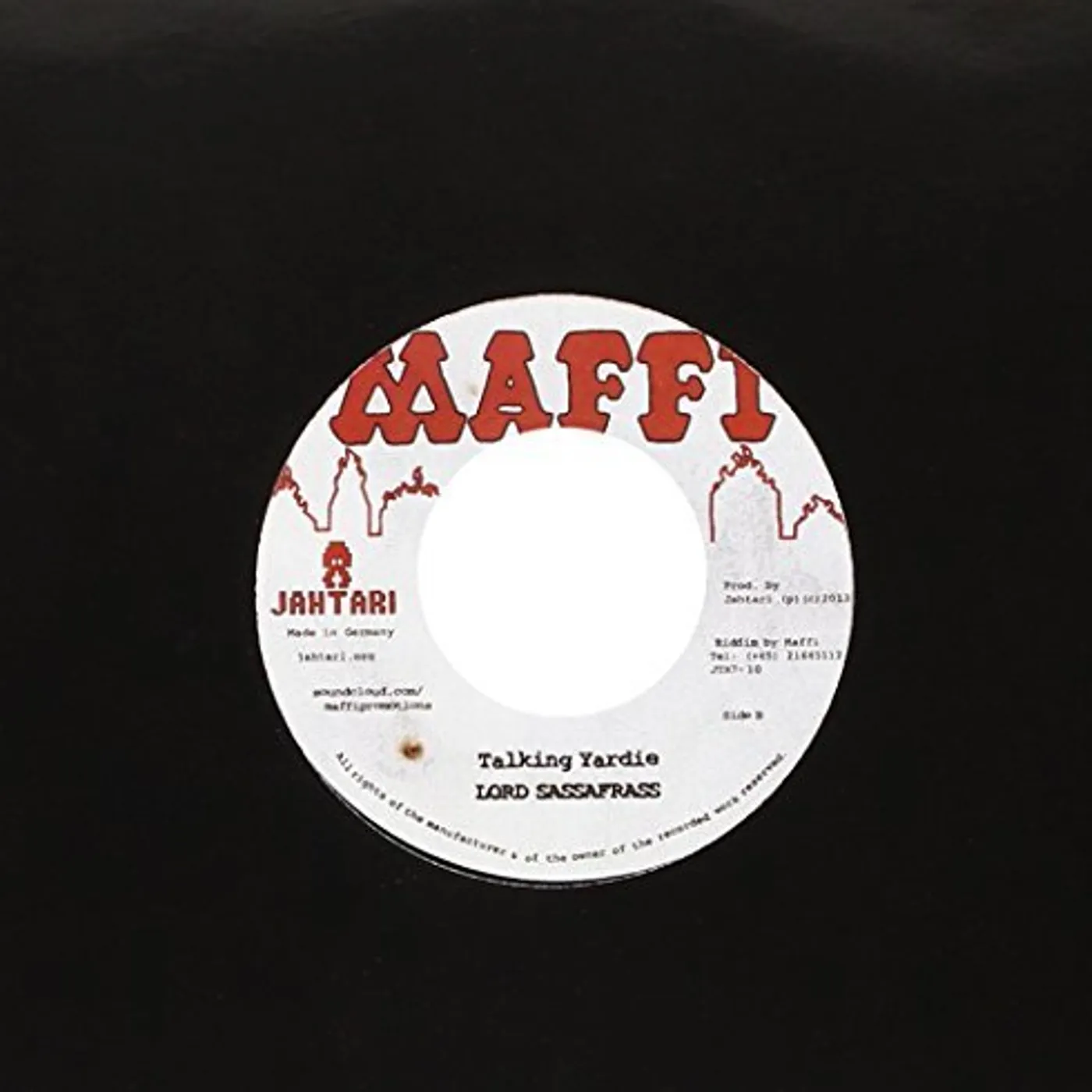 Junior Roy/Lord Sassafrass RUN DI SESSION/TALKING YARDIE Vinyl Record