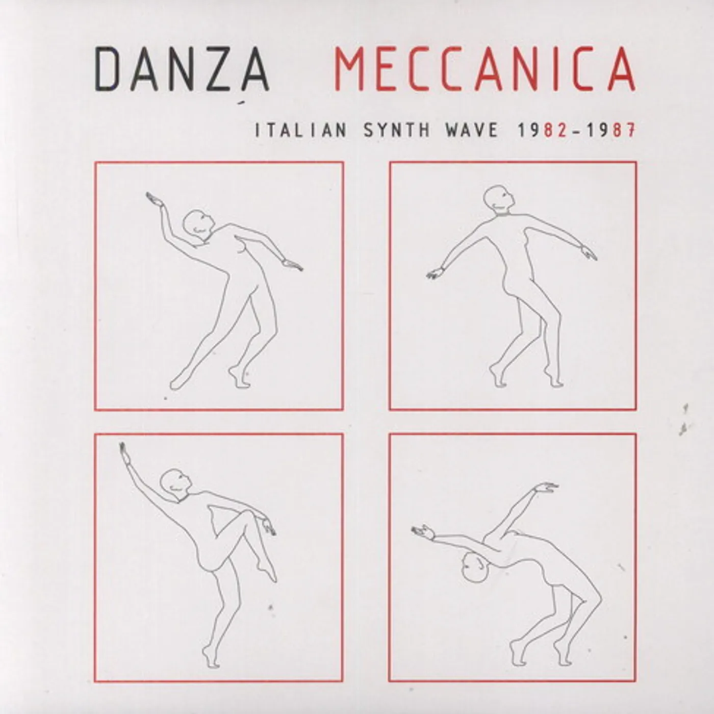 DANZA MECCANICA ITALIAN SYNTH WAVE 1982-87 Vinyl Record
