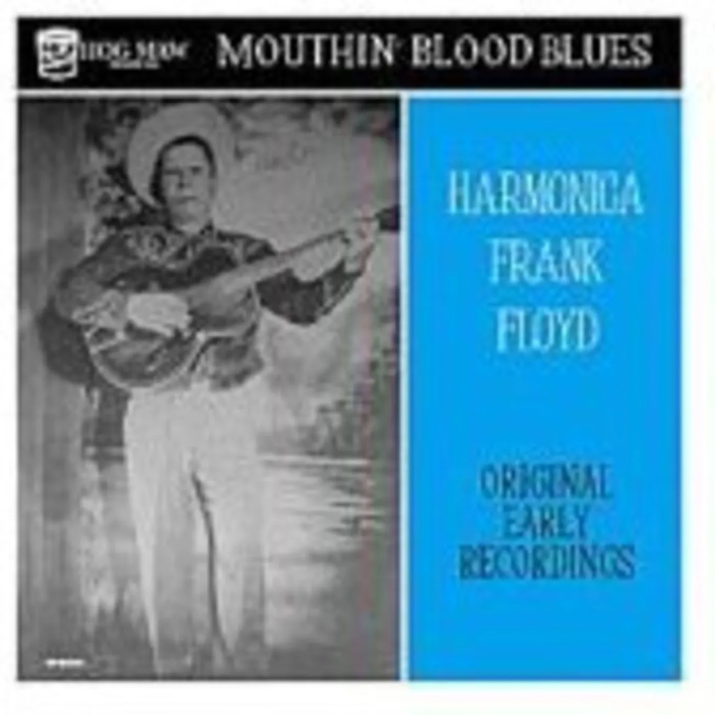 Harmonica Frank Floyd MOUTHIN' BLOOD BLUES Vinyl Record