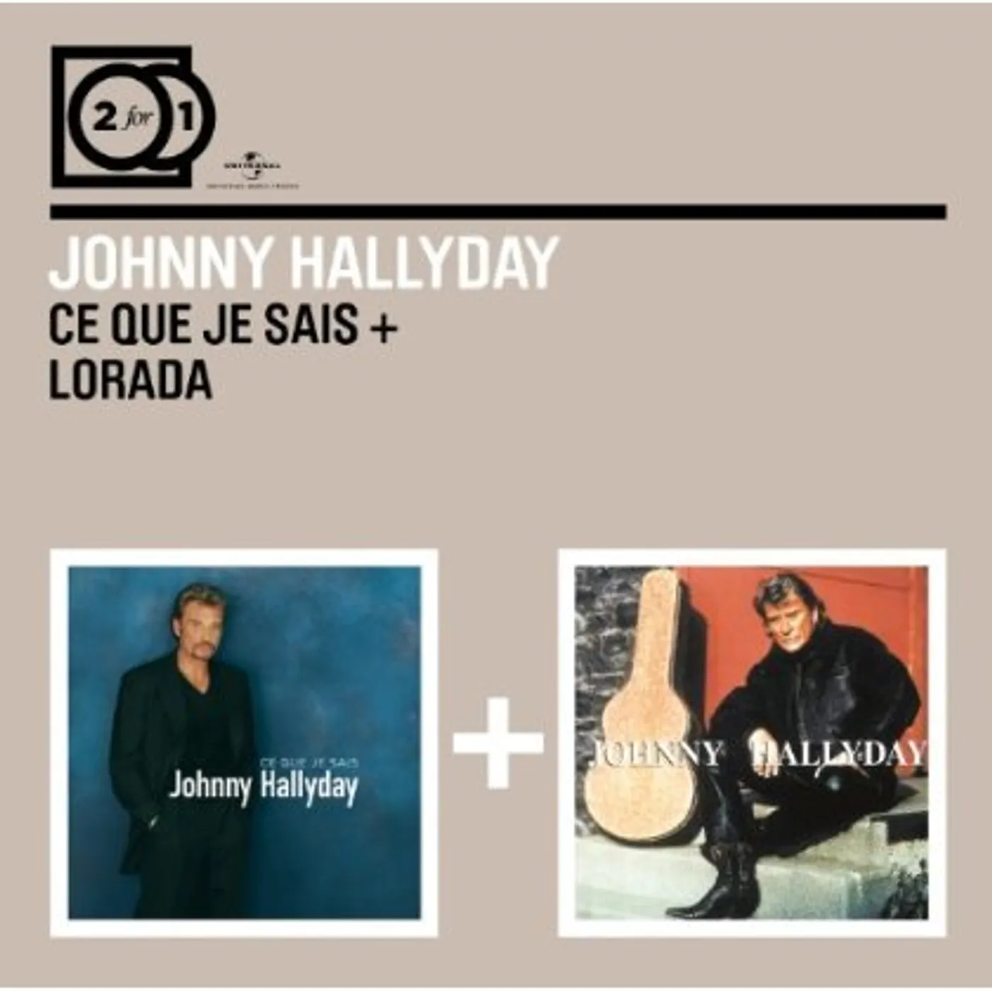 Johnny Hallyday CE QUE JE SAIS/LORADA CD