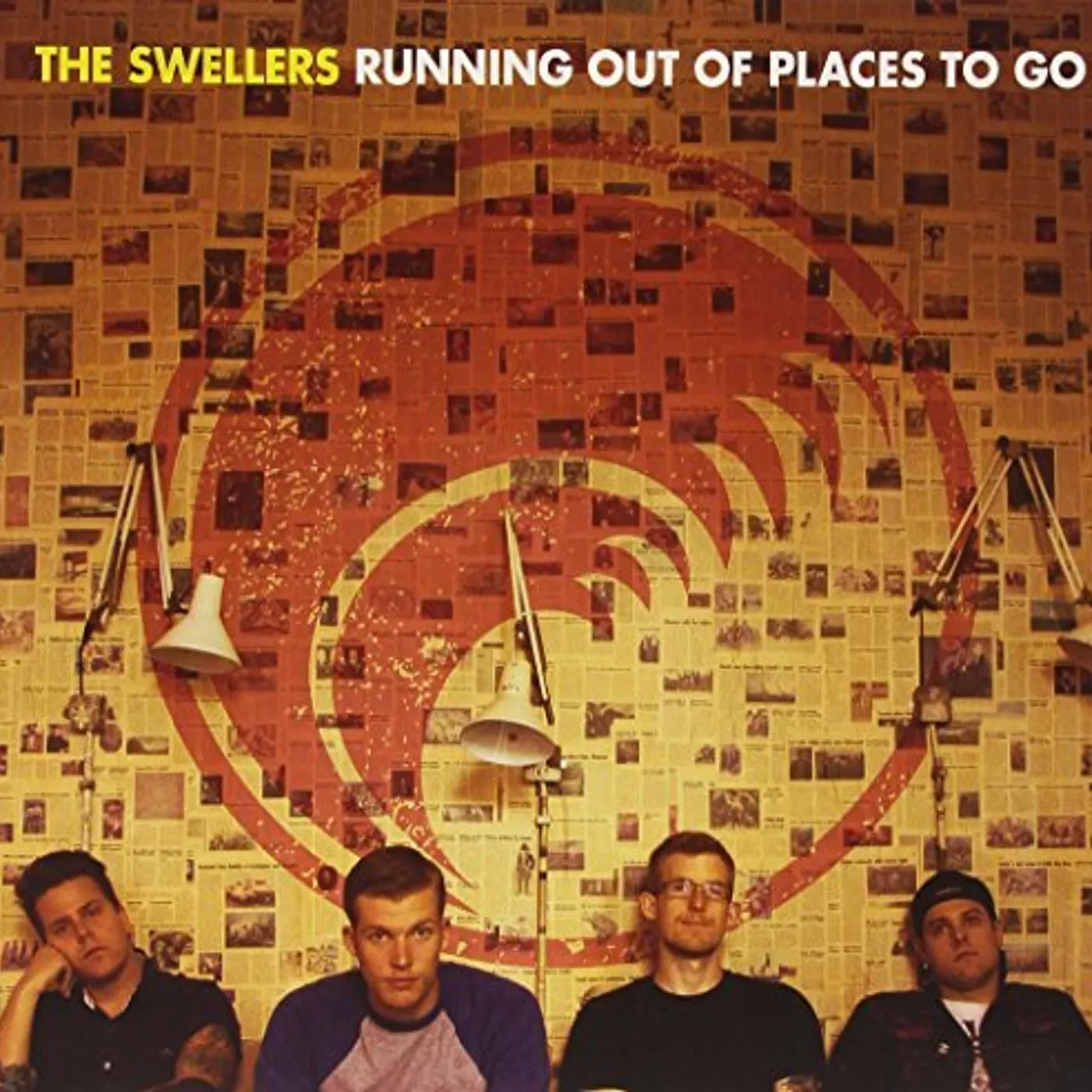 The Swellers RUNNING OUT OF PLACES TO GO Vinyl Record - 10 Inch Single, UK Release