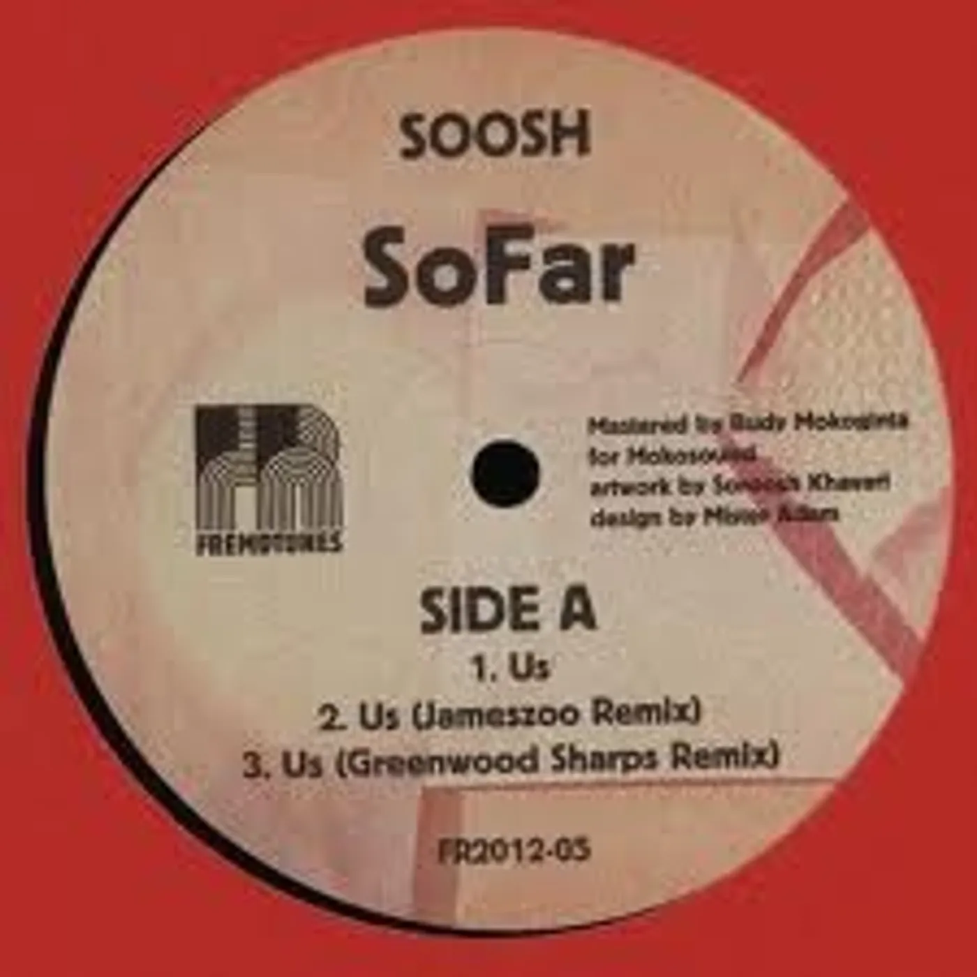 Soosh SoFar Vinyl Record