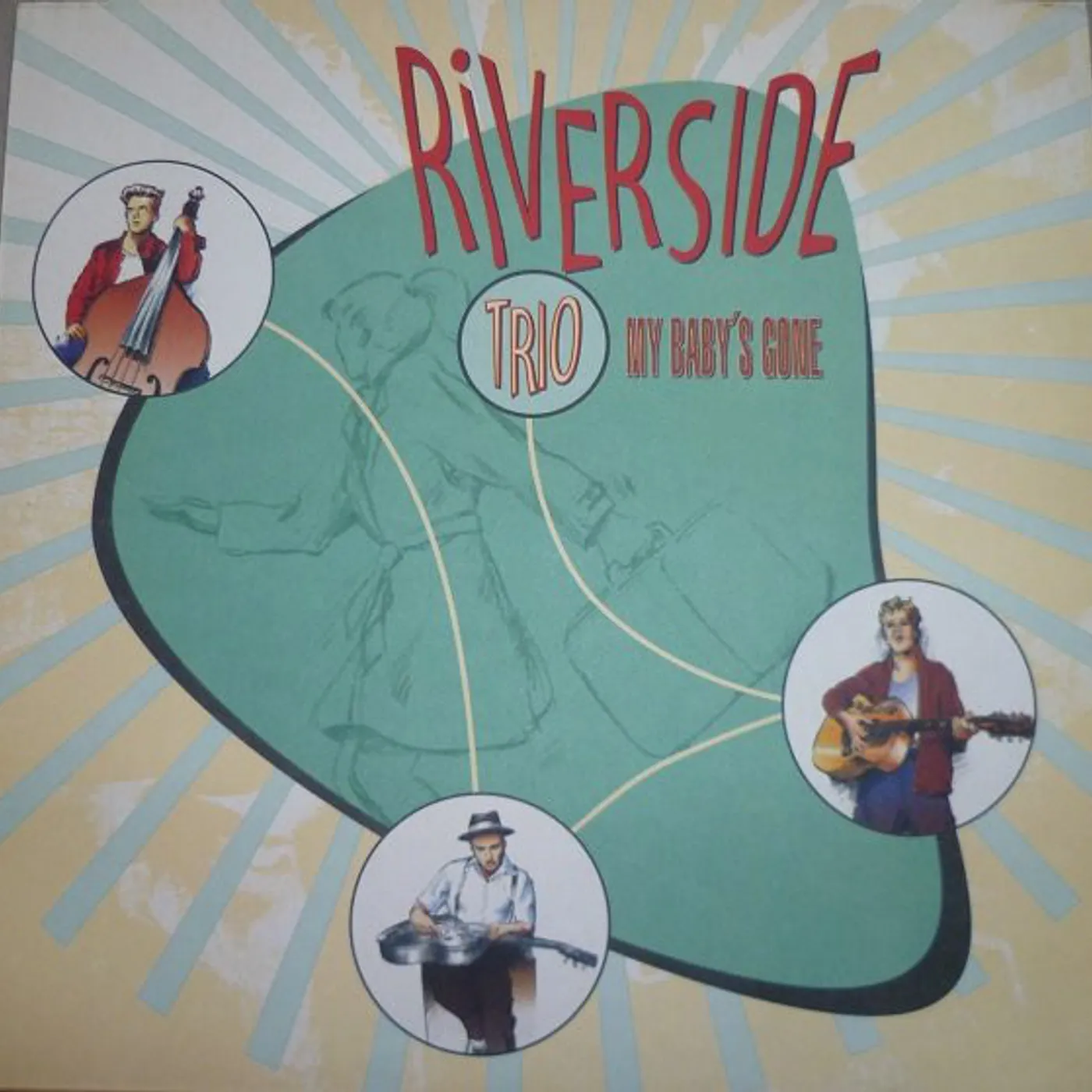 The Riverside Trio MY BABYS' GONE Vinyl Record