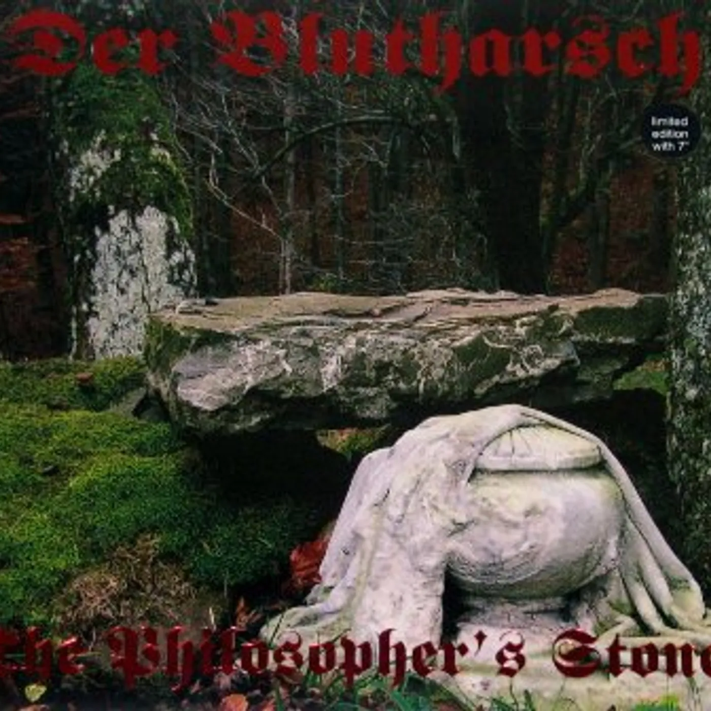 Der Blutharsch PHILOSOPHER'S STONE-RED Vinyl Record
