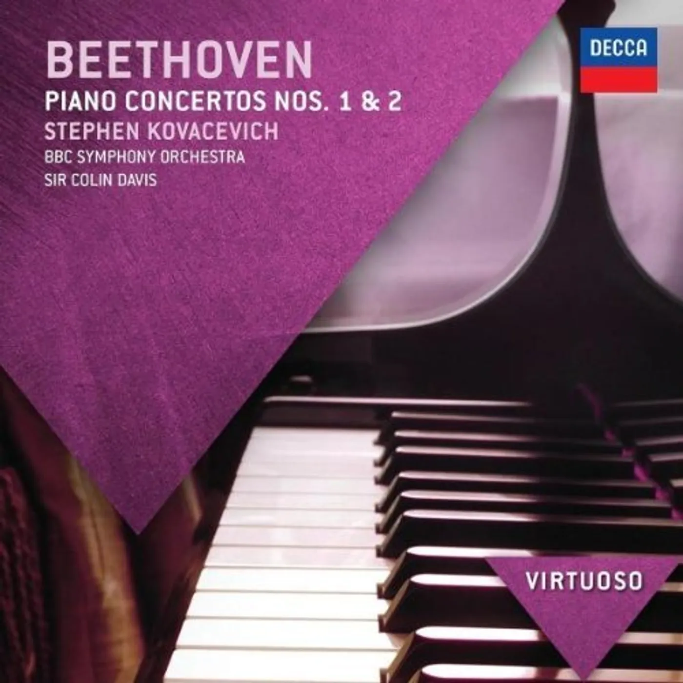 Ludwig van Beethoven PIANO CONCERTOS 1 & 2 CD