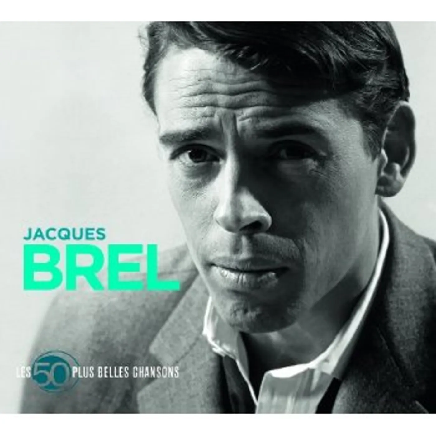 Jacques Brel LES 50 PLUS BELLES CHANSONS CD