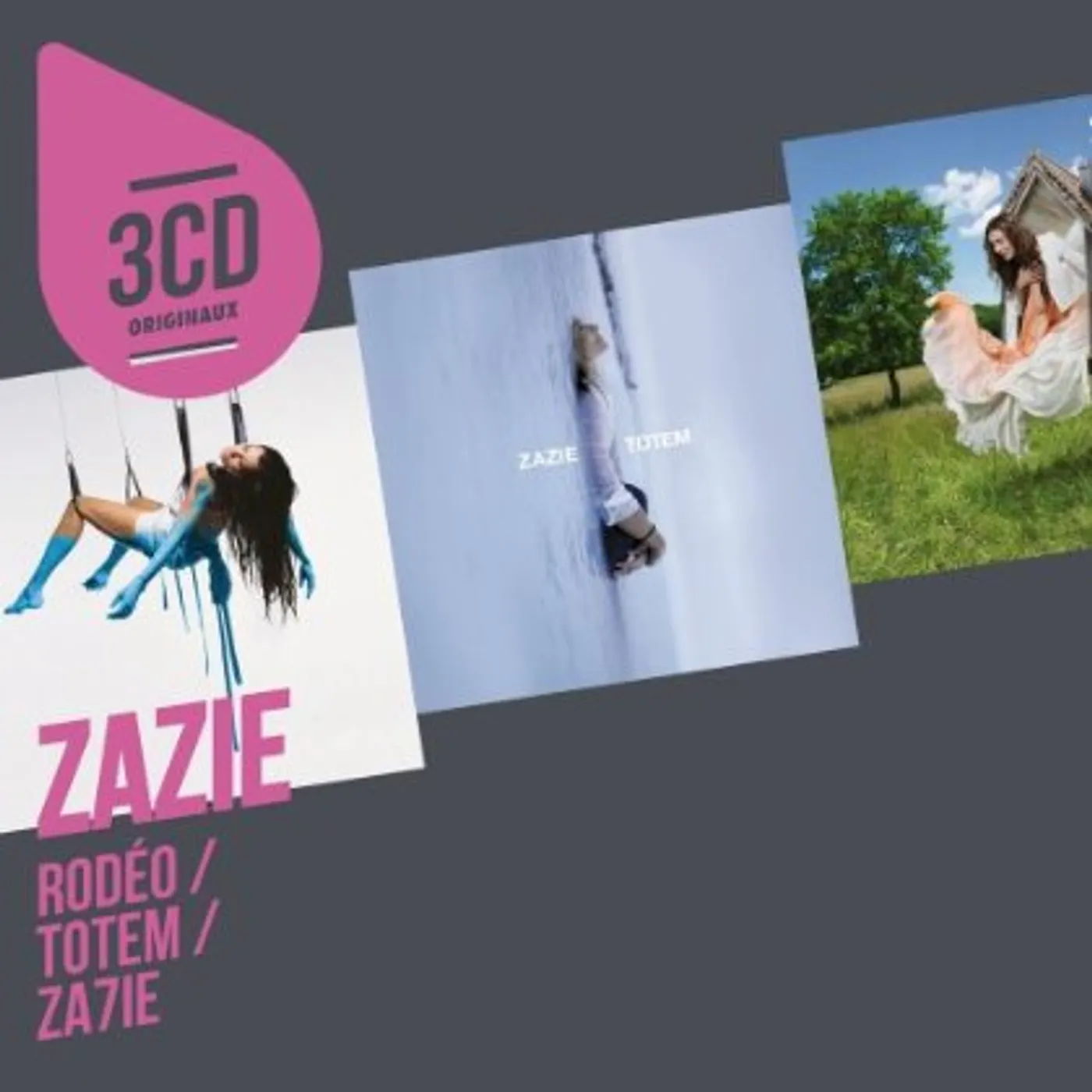Zazie 3CD ORIGINAUX CD