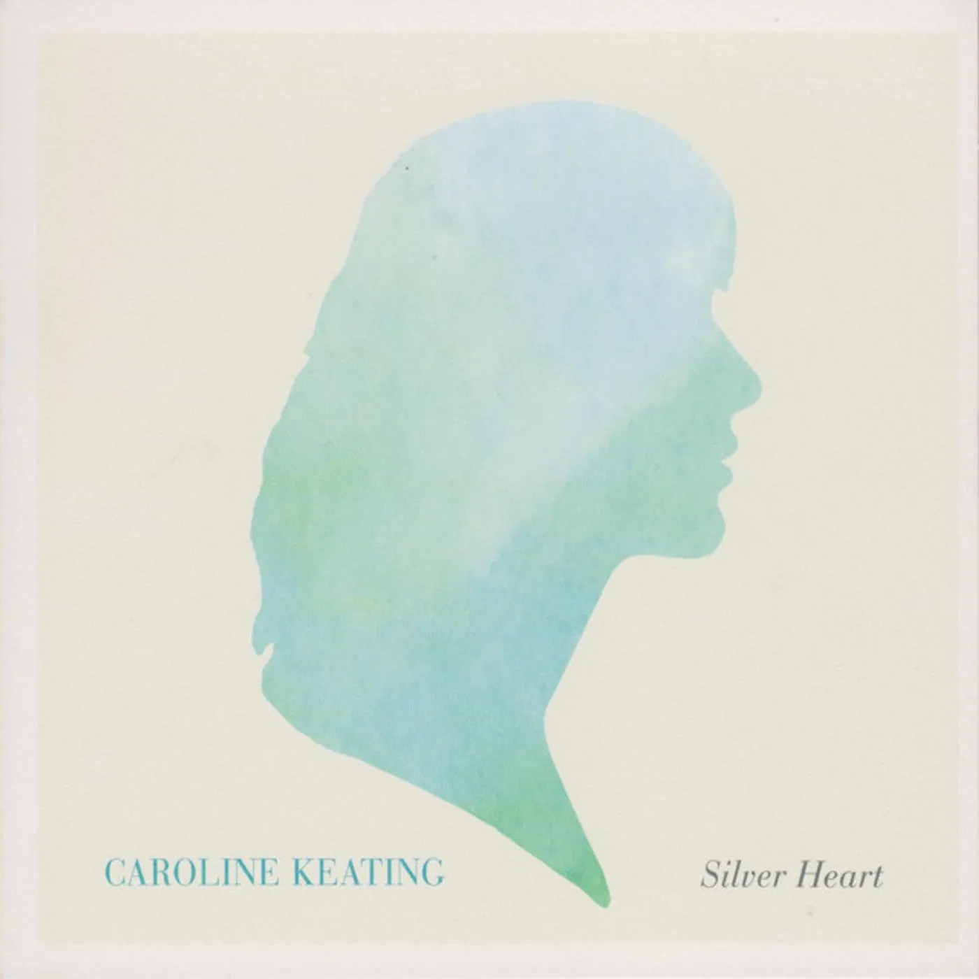 Caroline Keating Silver Heart Vinyl Record