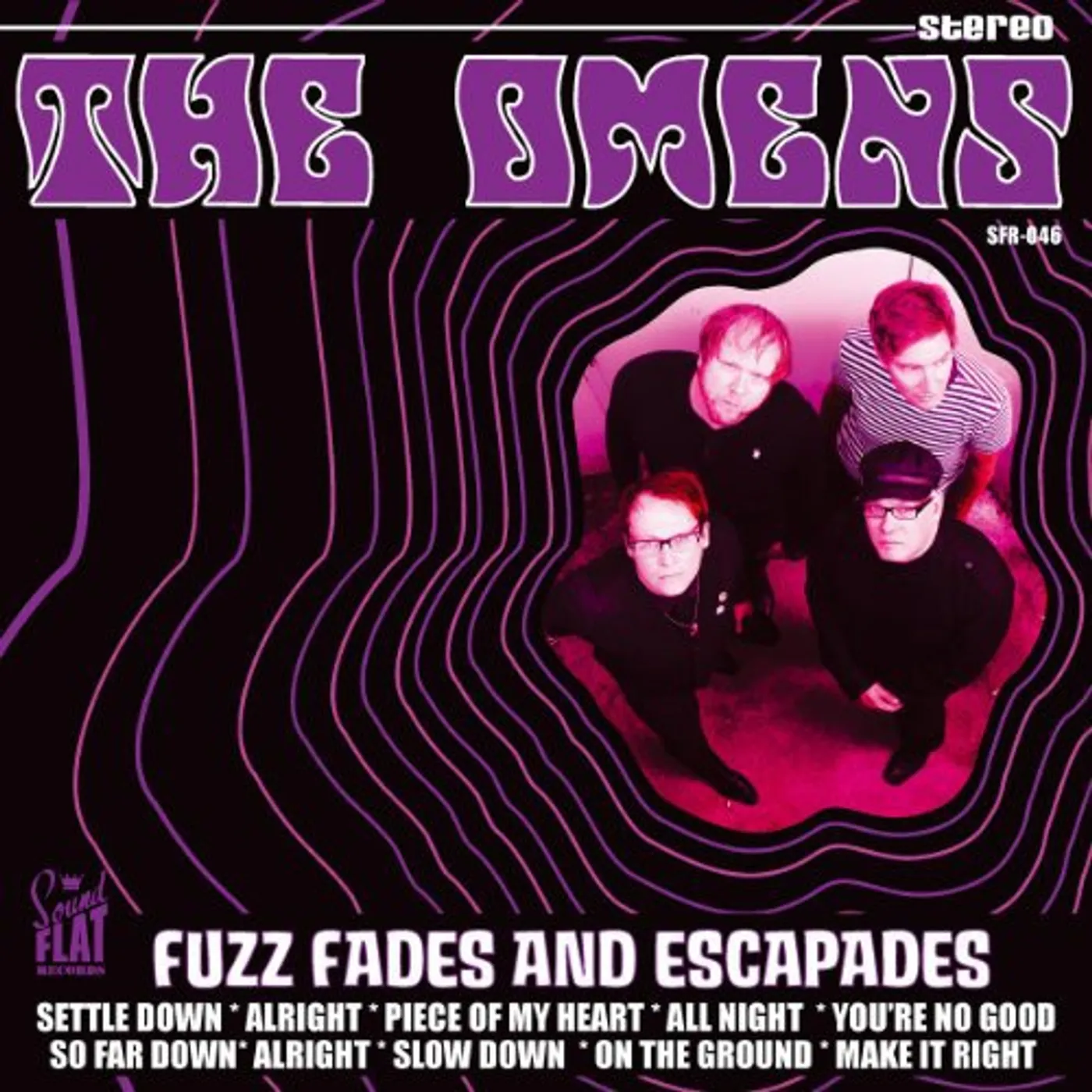 Omens FUZZ FADES & ESCAPADES Vinyl Record