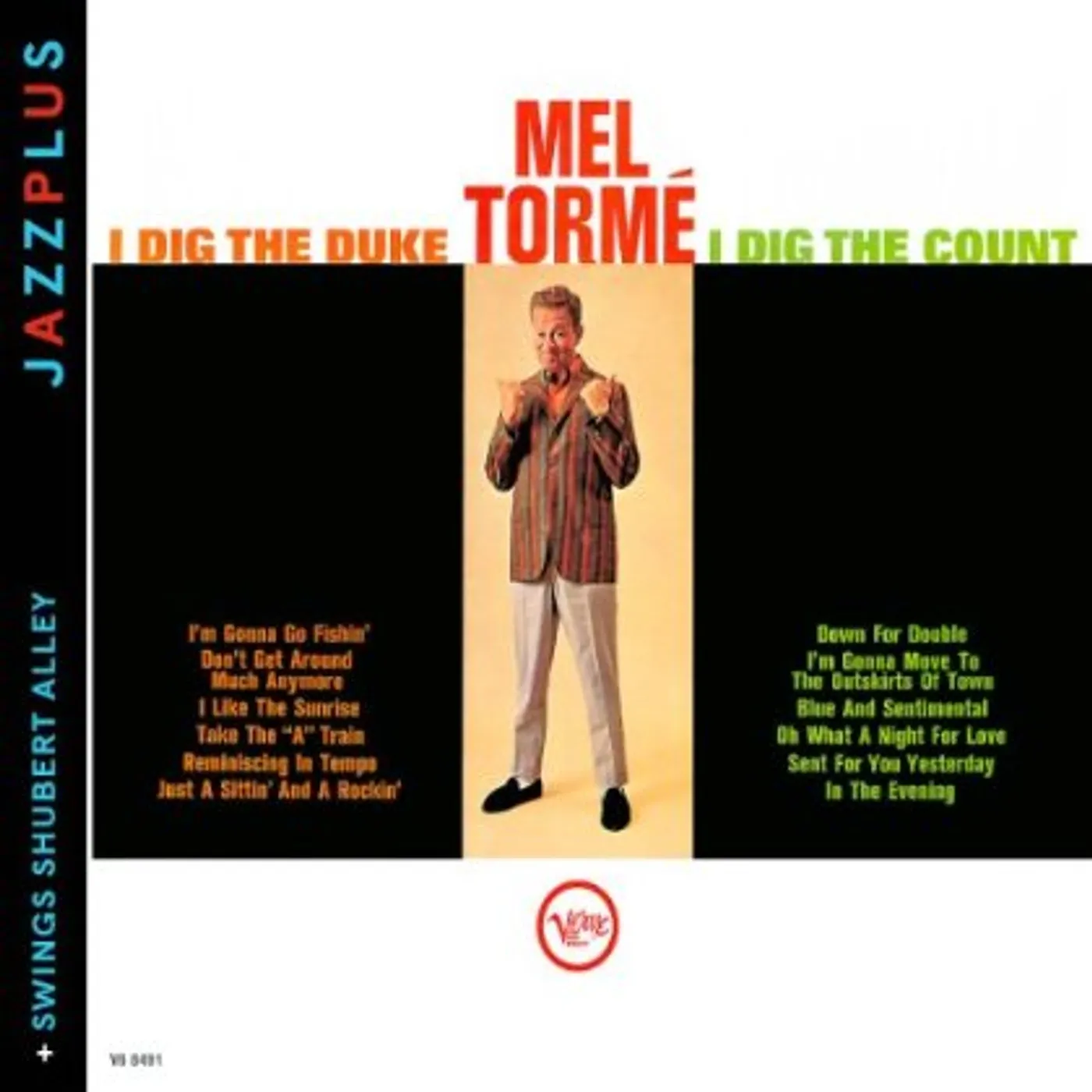 Mel Tormé I DIG THE DUKE I DIGCOUNT/SWINGS SHUBERT ALLEY CD